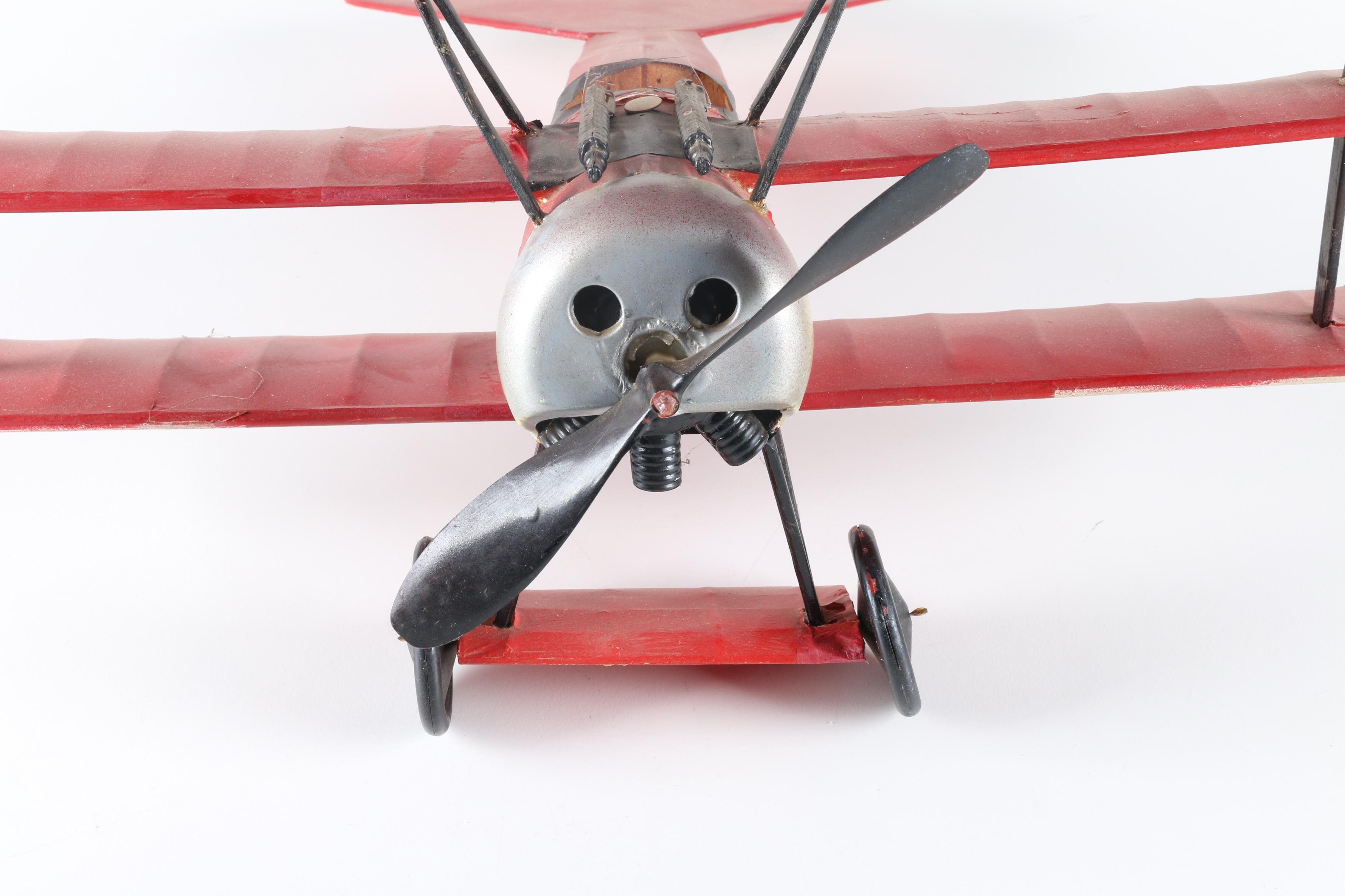 Three "Red Baron" Bi-Planes