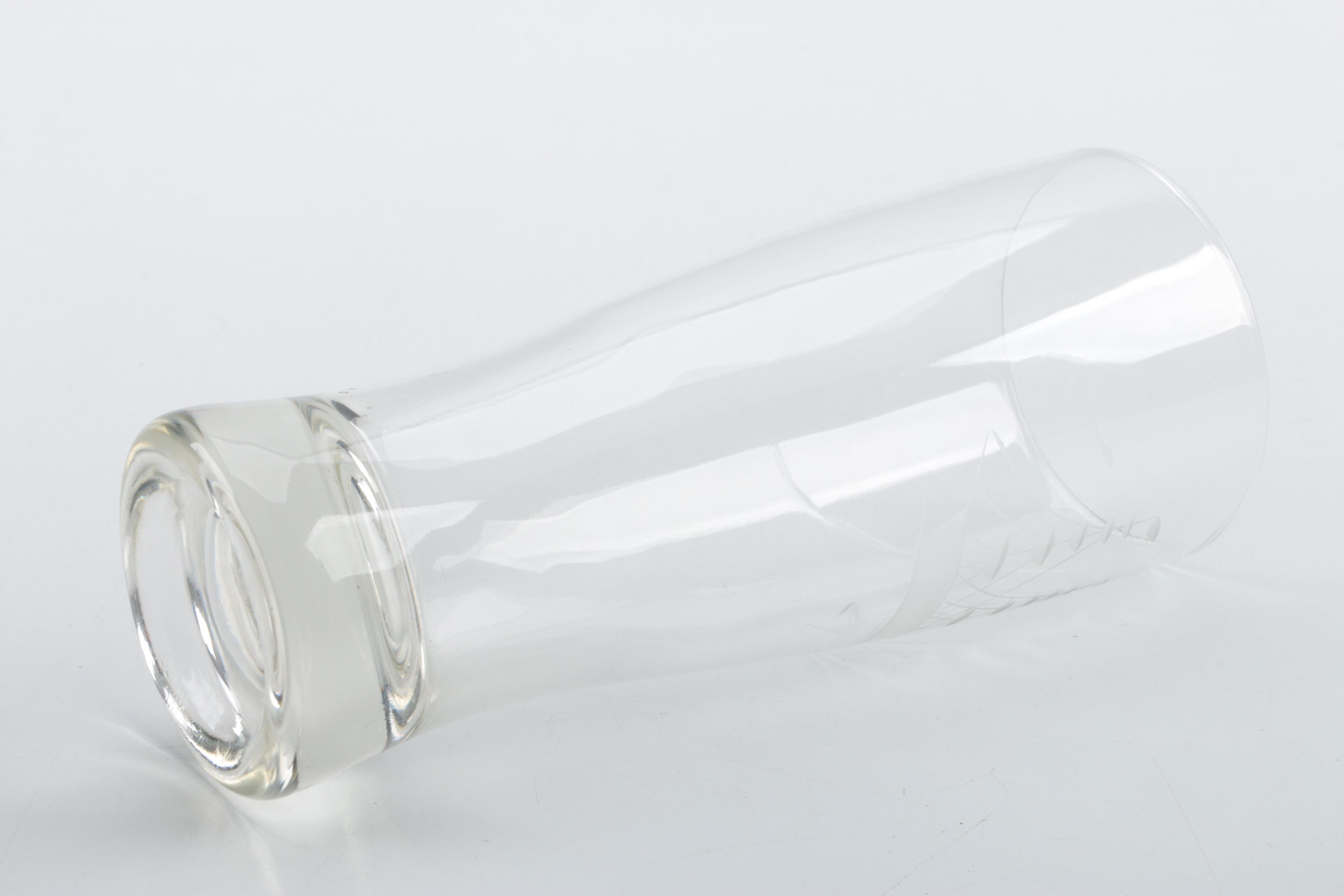 Etched Pilsner Glasses