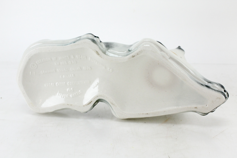 Vintage Jim Beam Animal Whiskey Decanters