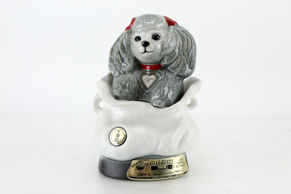 Vintage Jim Beam Animal Whiskey Decanters