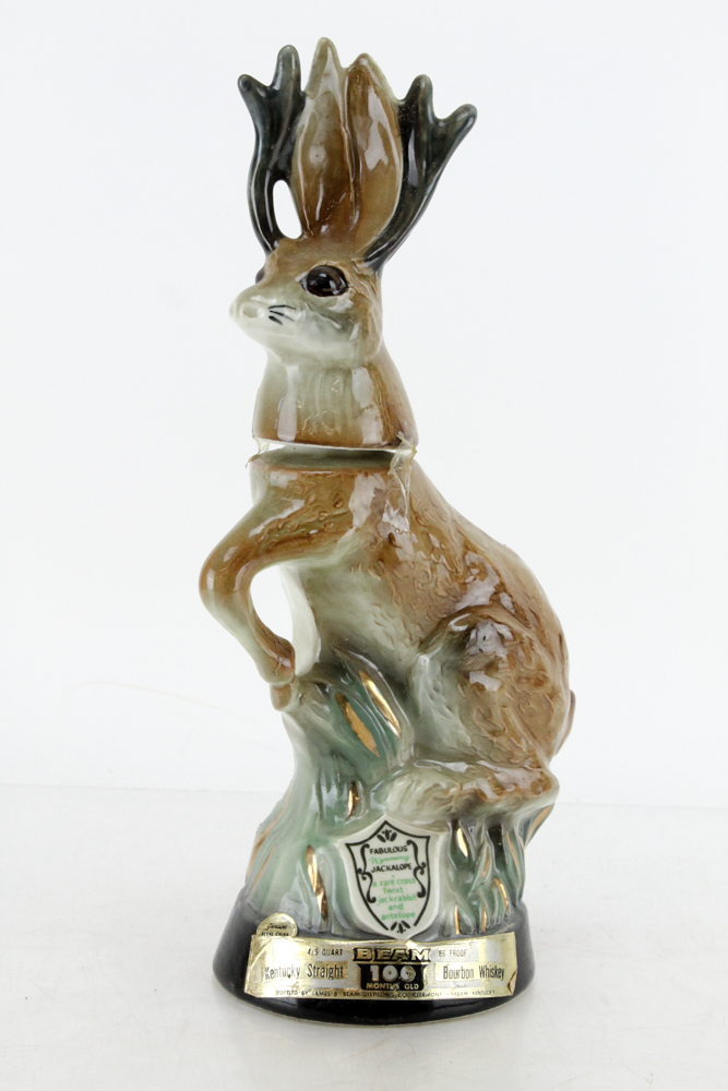 Vintage Jim Beam Animal Whiskey Decanters