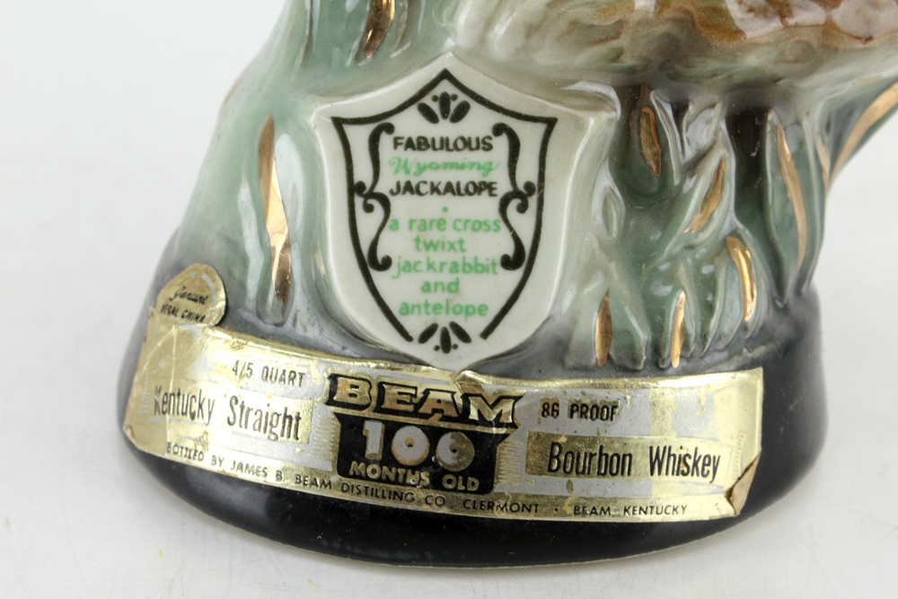 Vintage Jim Beam Animal Whiskey Decanters