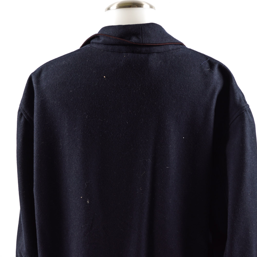 Polo by Ralph Lauren Men's Navy Wool Robe
