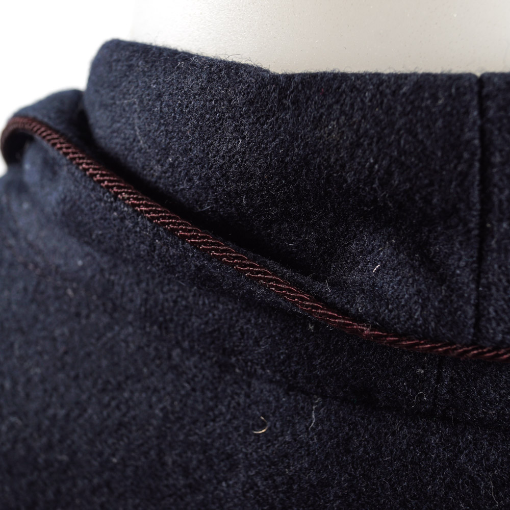 Polo by Ralph Lauren Men's Navy Wool Robe