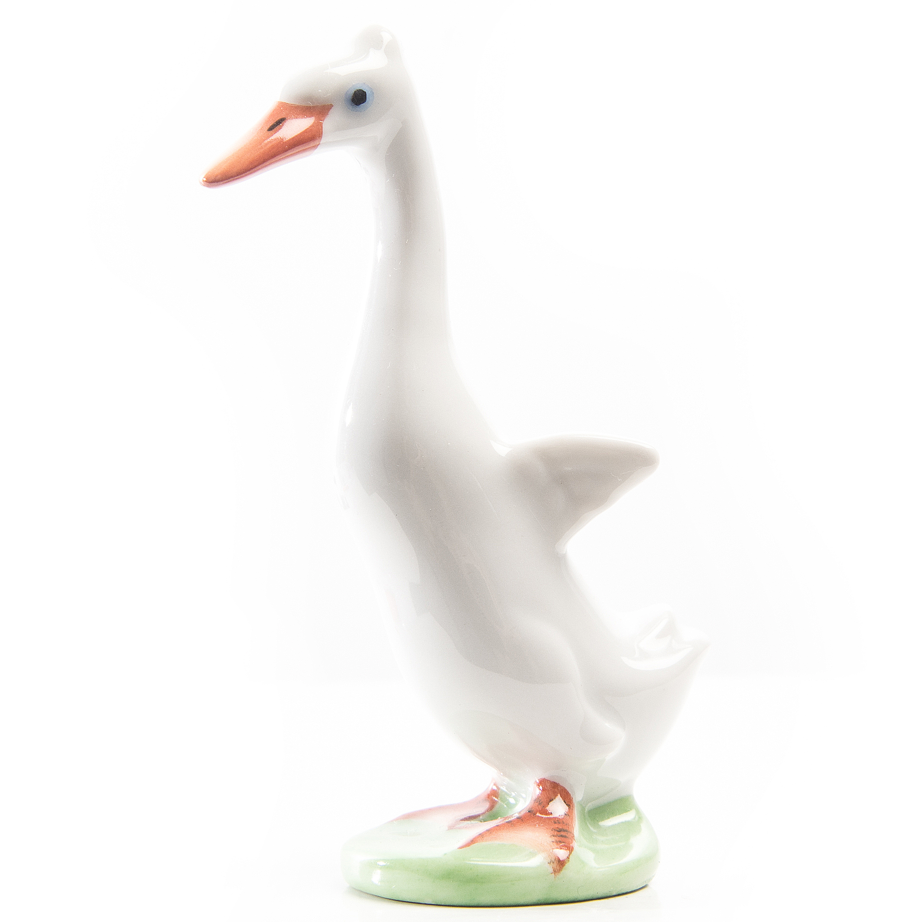 Herend Hand Painted Porcelain Duck