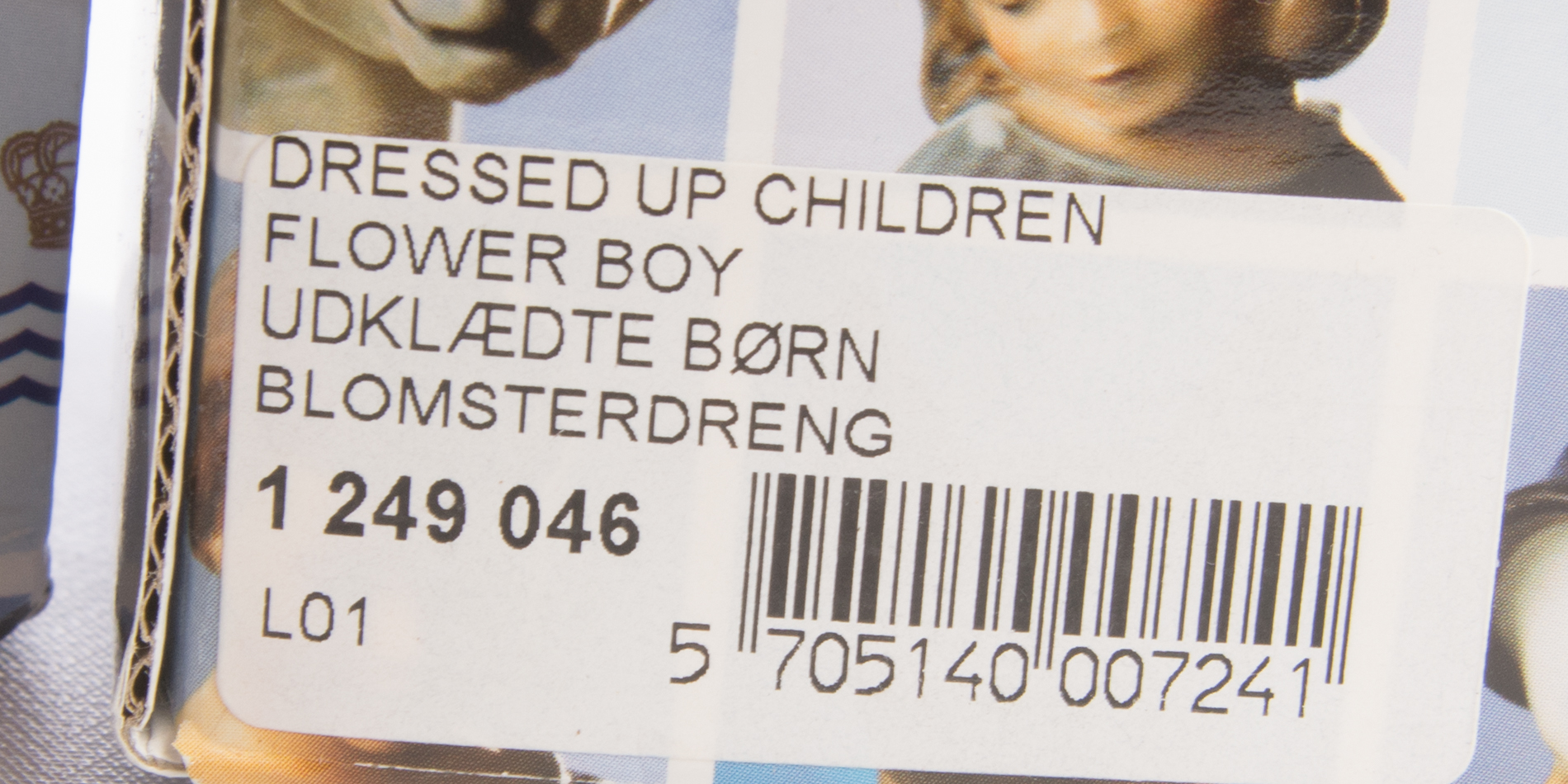 Royal Copenhagen Porcelain Figurine "Bumble Bee" and "Flower Boy"