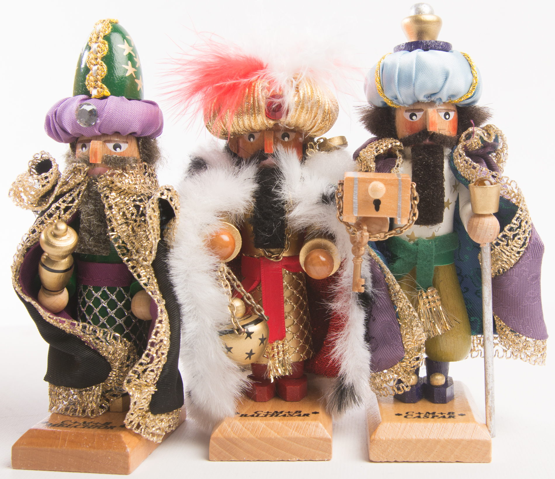 Christian Steinbach Signed Nutcrackers "The Three Wisemen"