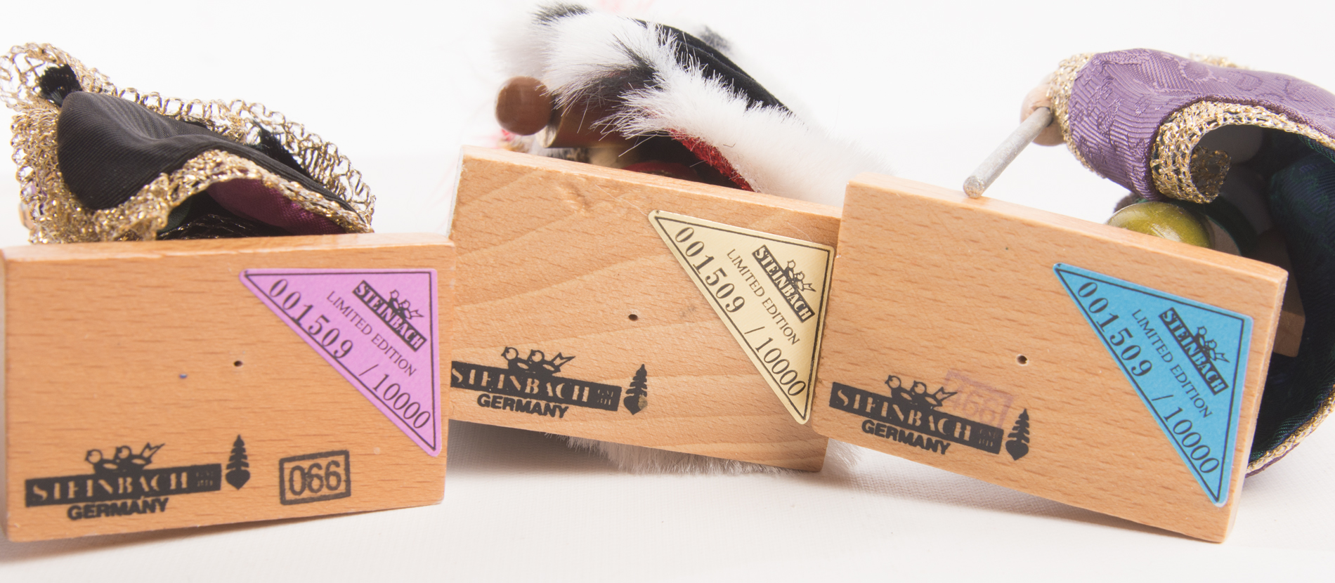 Christian Steinbach Signed Nutcrackers "The Three Wisemen"