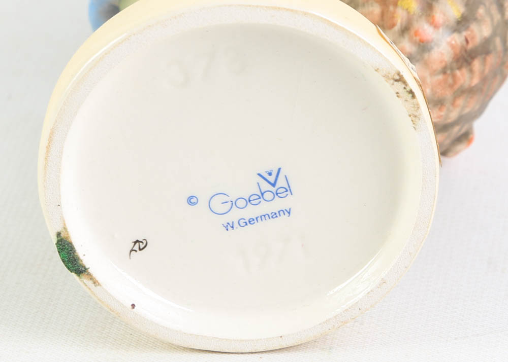 "Easter Greetings" and "Meditation" Hummel Figurines