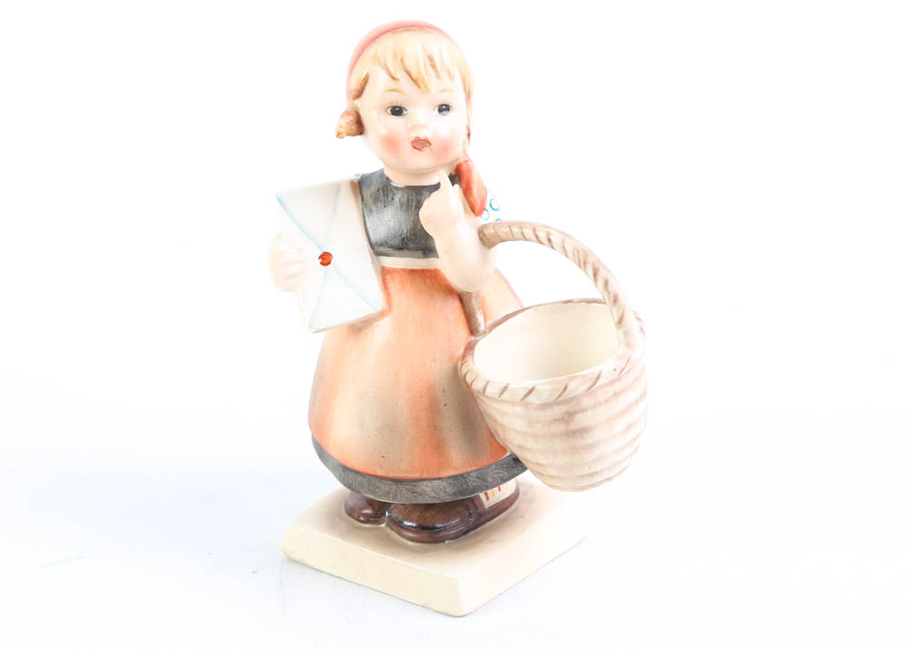 "Easter Greetings" and "Meditation" Hummel Figurines