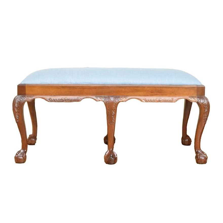 Chippendale Style Bench