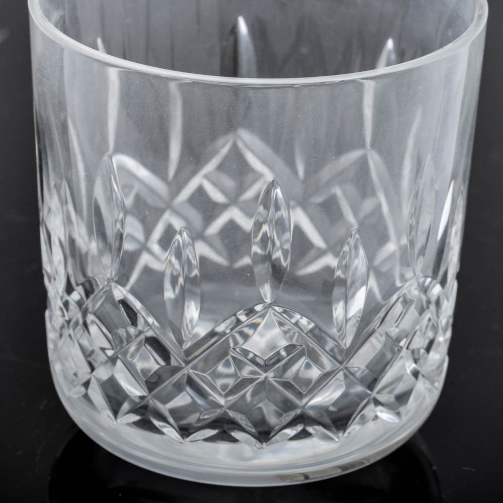Waterford Crystal "Lismore" Old Fashioned and Double Old Fashioned Glasses