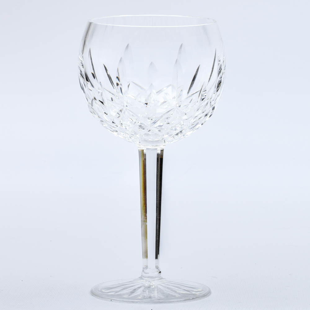 Waterford Crystal "Lismore" Balloon Wine Glasses
