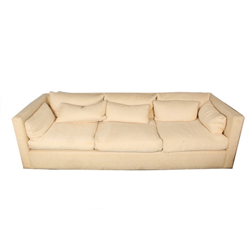 Upholstered Box Sofa