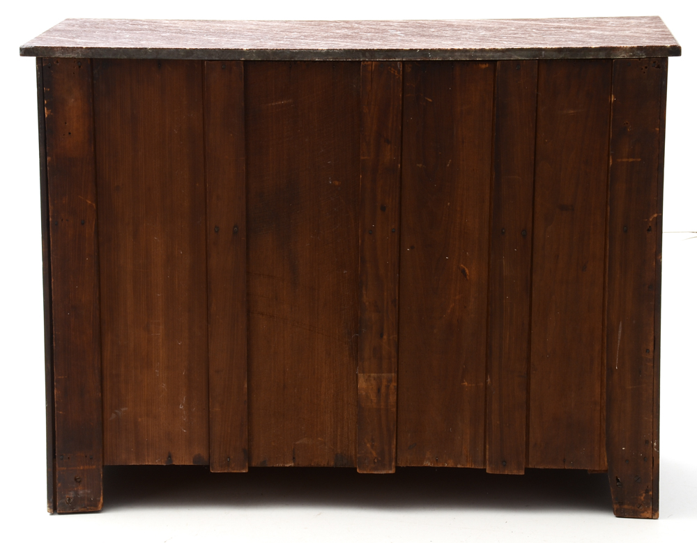 Antique Victorian Marble Top Buffet