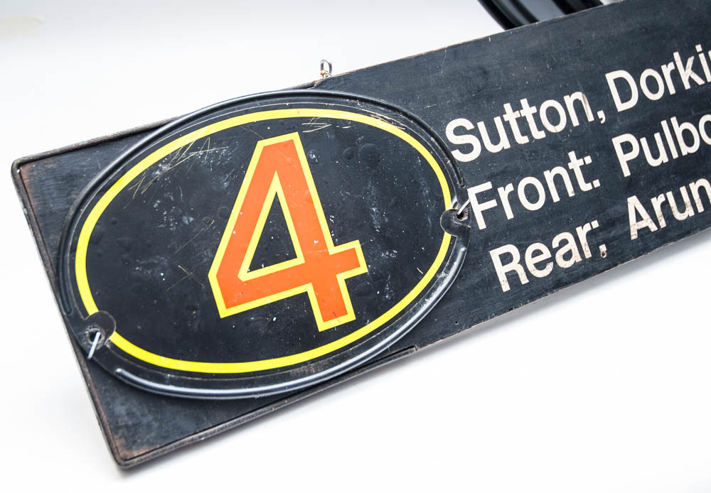 United Kingdom Train Station Sign & Large Classic Wall Clock