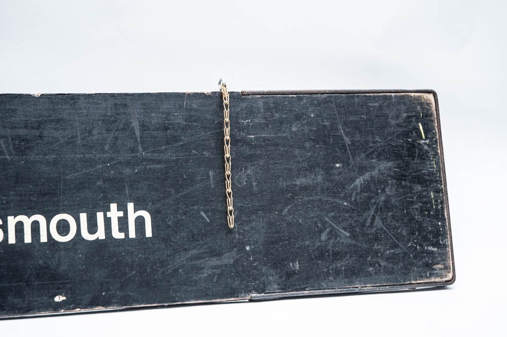 United Kingdom Train Station Sign & Large Classic Wall Clock