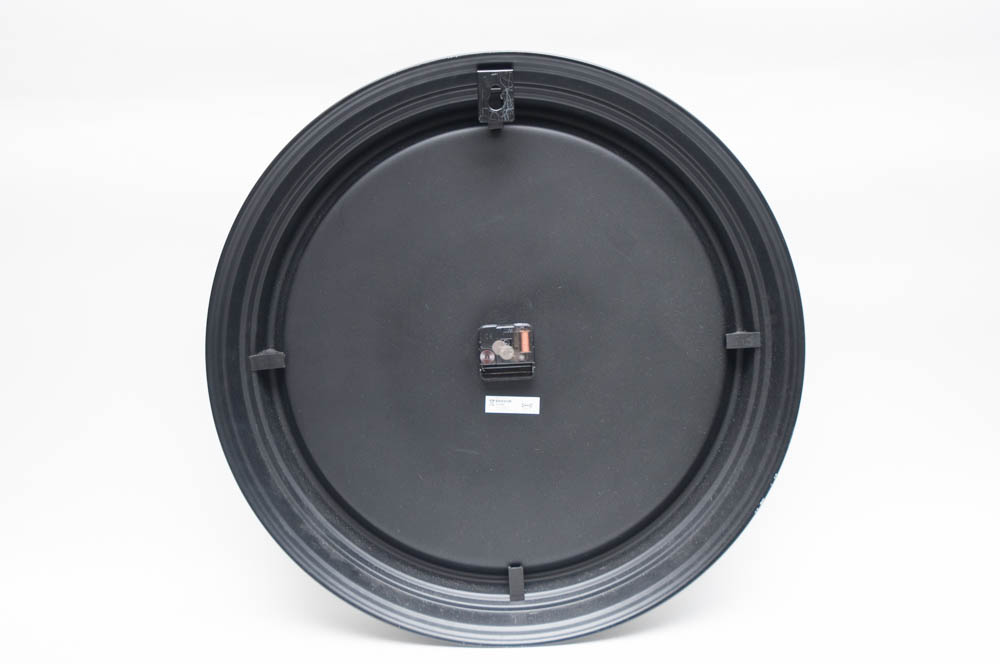 United Kingdom Train Station Sign & Large Classic Wall Clock