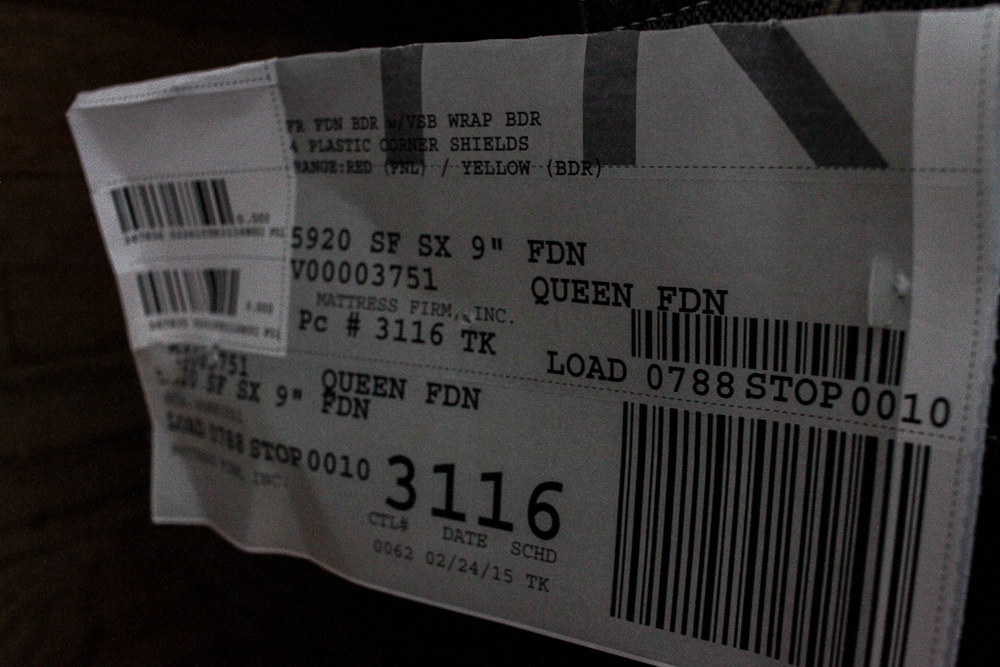 Stearns & Foster Lux Estate "Emily-Rose" Queen Size Mattress and Bed Foundation