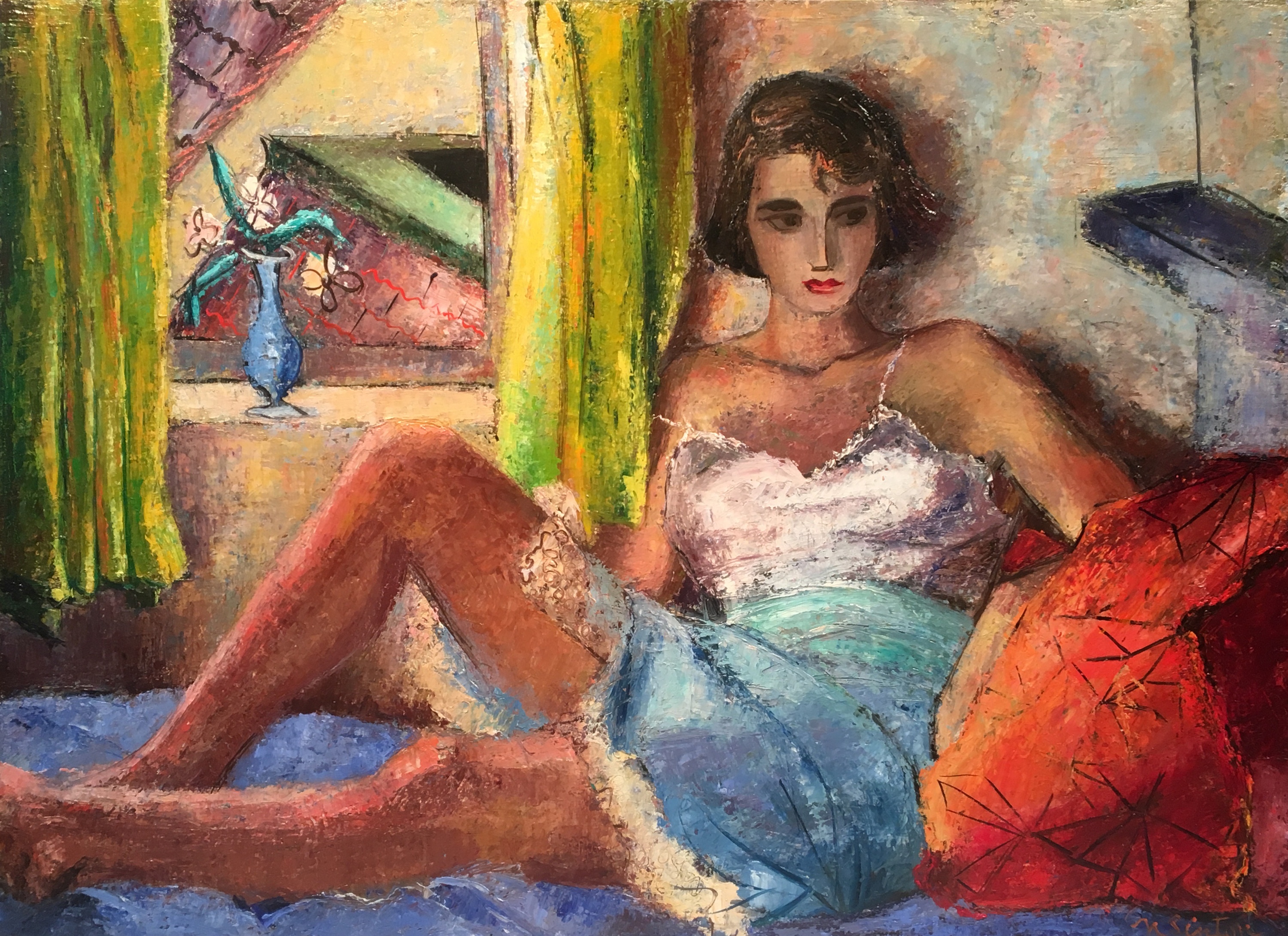 Reclining Figure by Nell Sinton, 1948