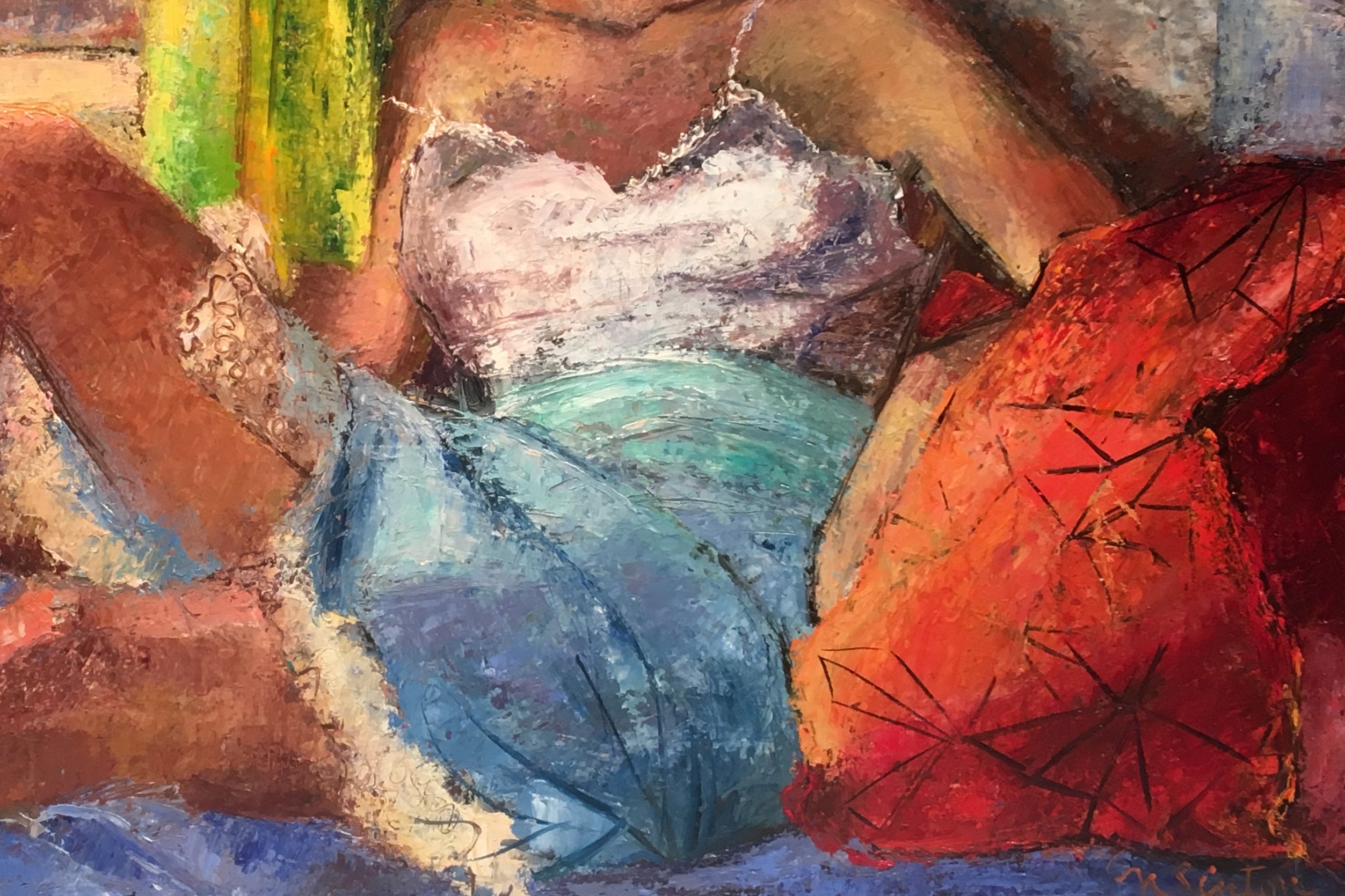 Reclining Figure by Nell Sinton, 1948