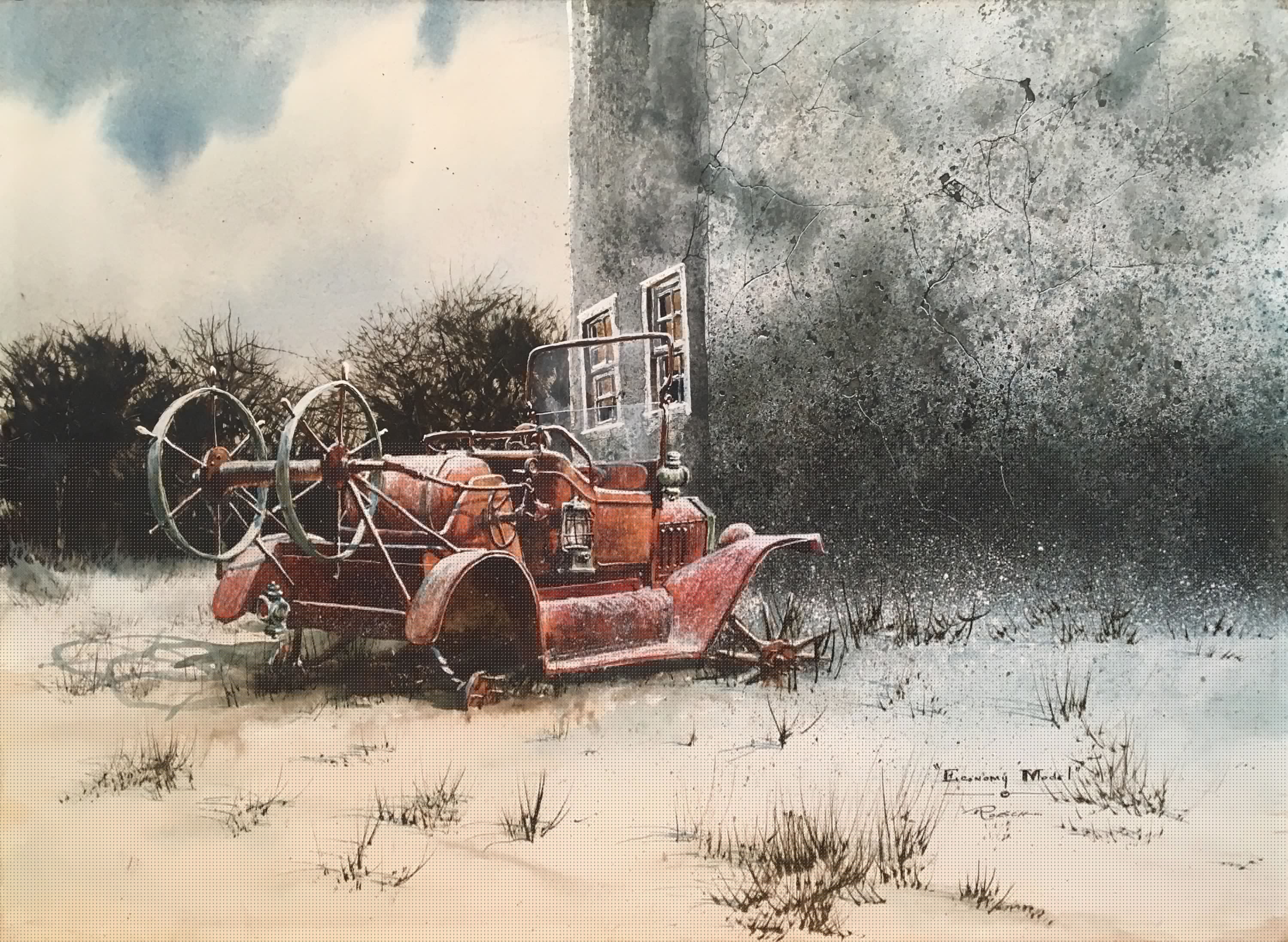 The Old Fire Truck by Kurt Roesch, 1960's