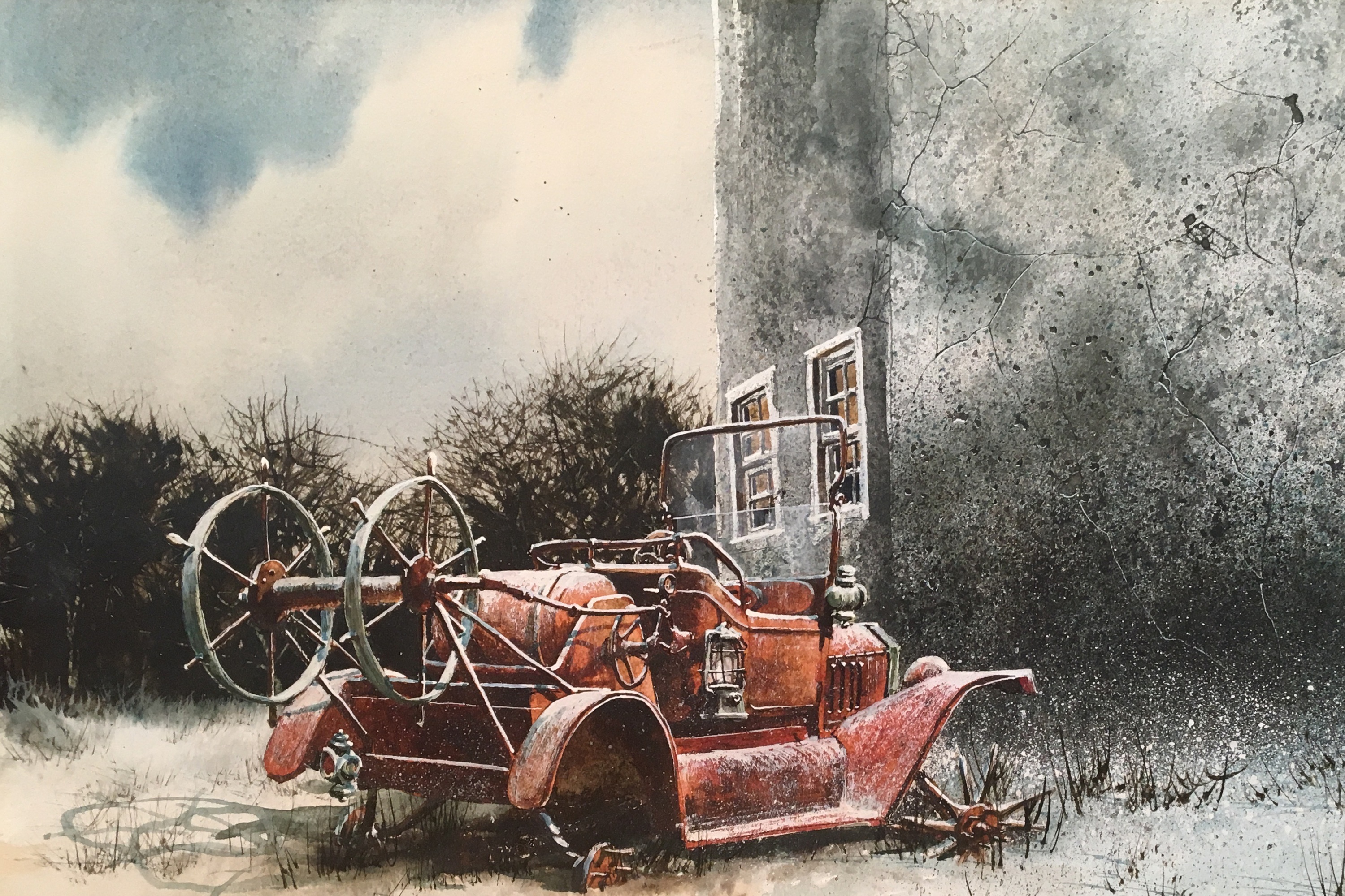 The Old Fire Truck by Kurt Roesch, 1960's