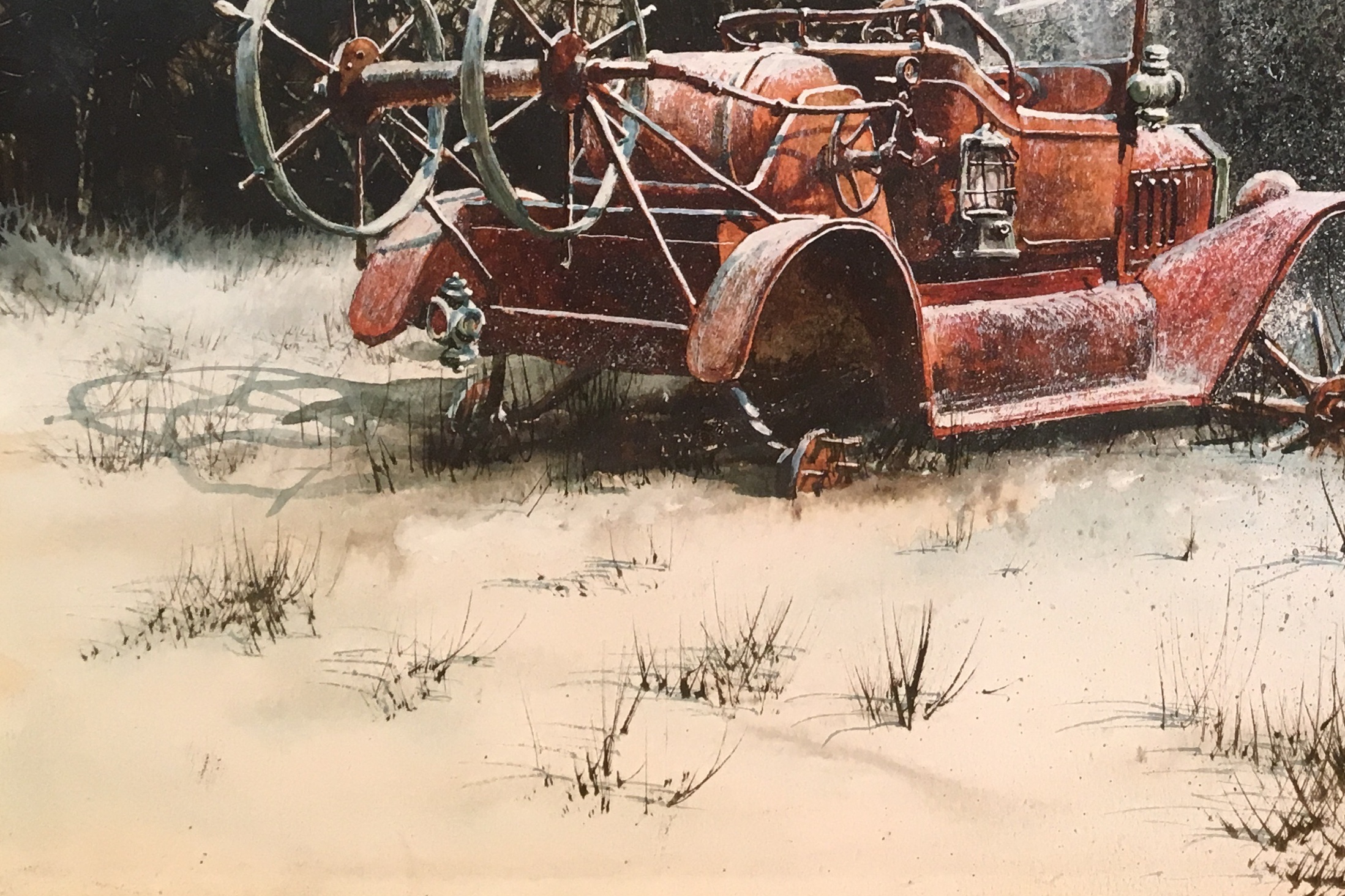 The Old Fire Truck by Kurt Roesch, 1960's