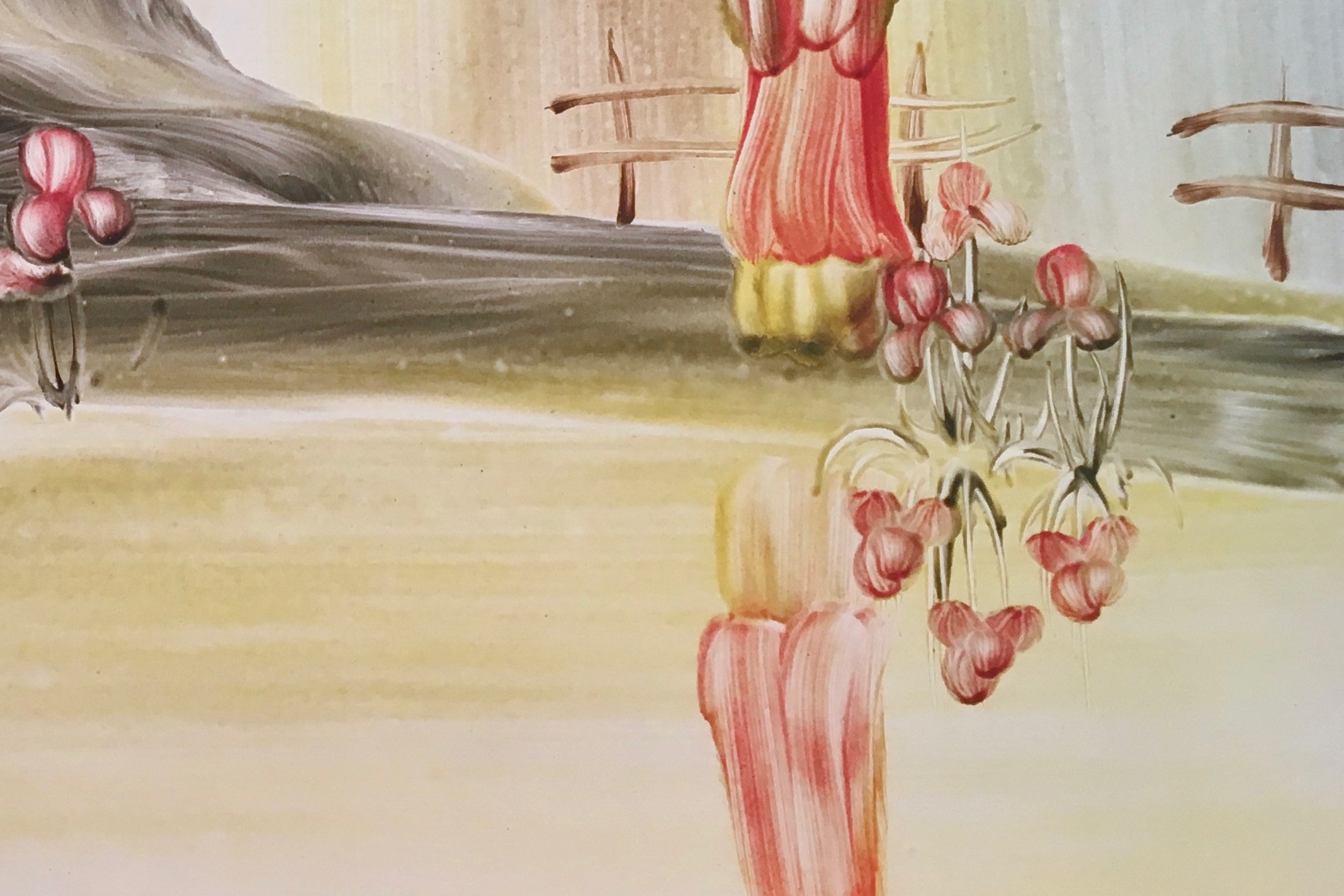 Japanese Garden by Genevieve Matucha, 1940's