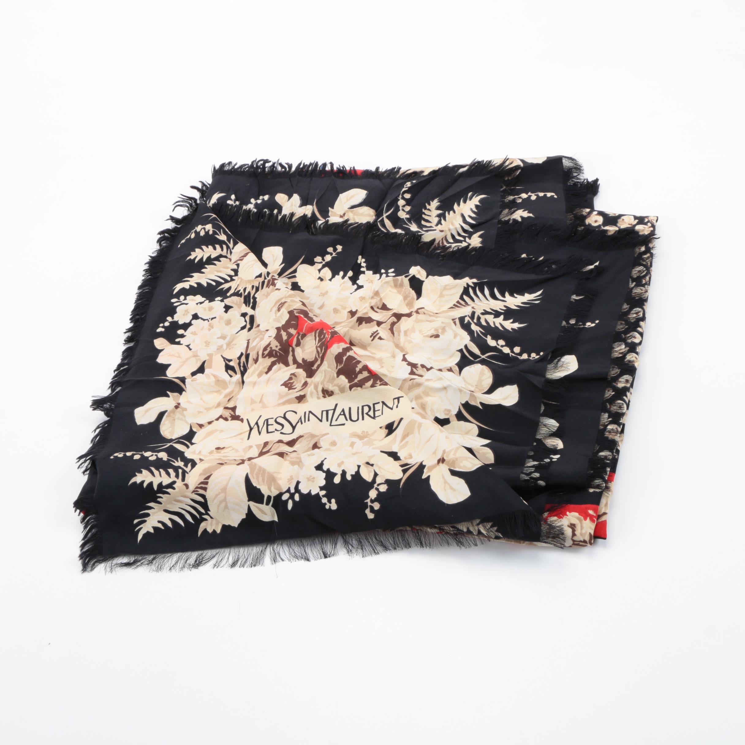 Yves Saint Laurent Scarf