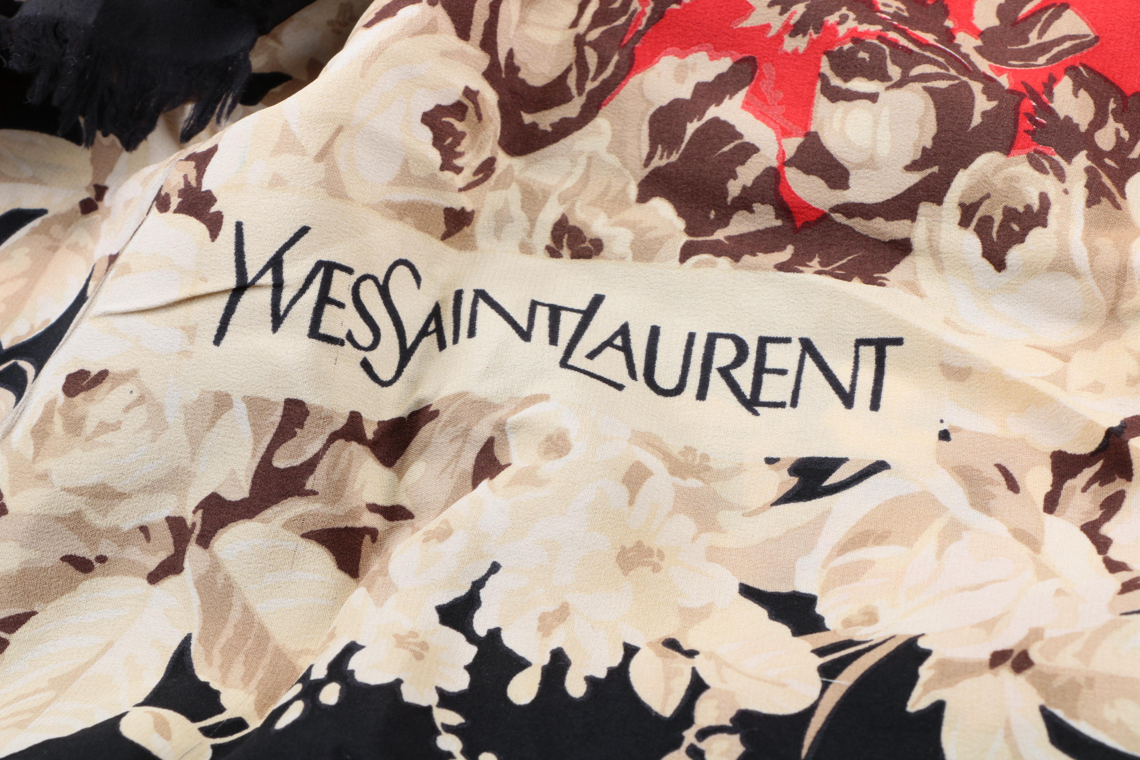 Yves Saint Laurent Scarf
