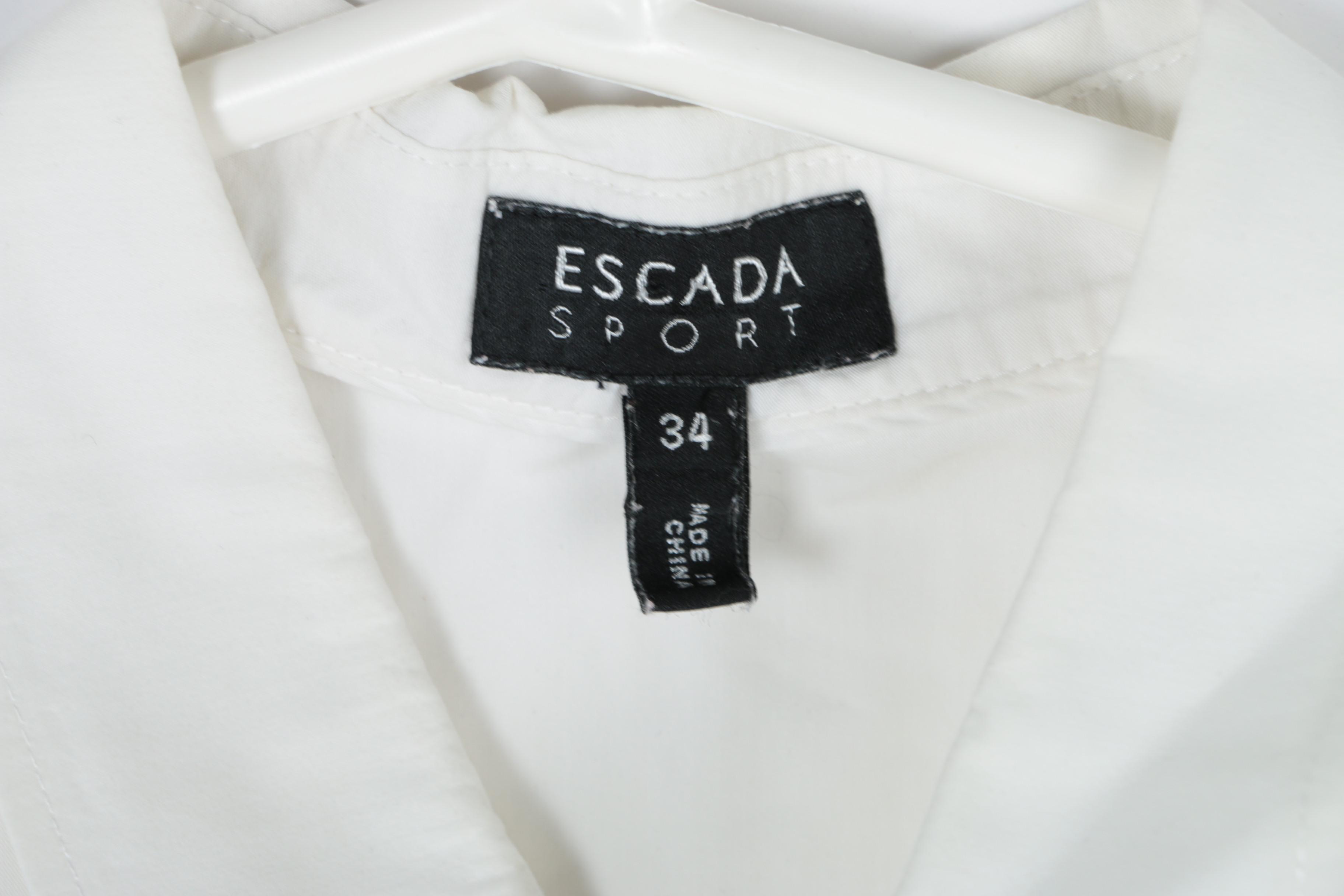 Women's Button-Down Blouses Including Tory Burch and Escada Sport