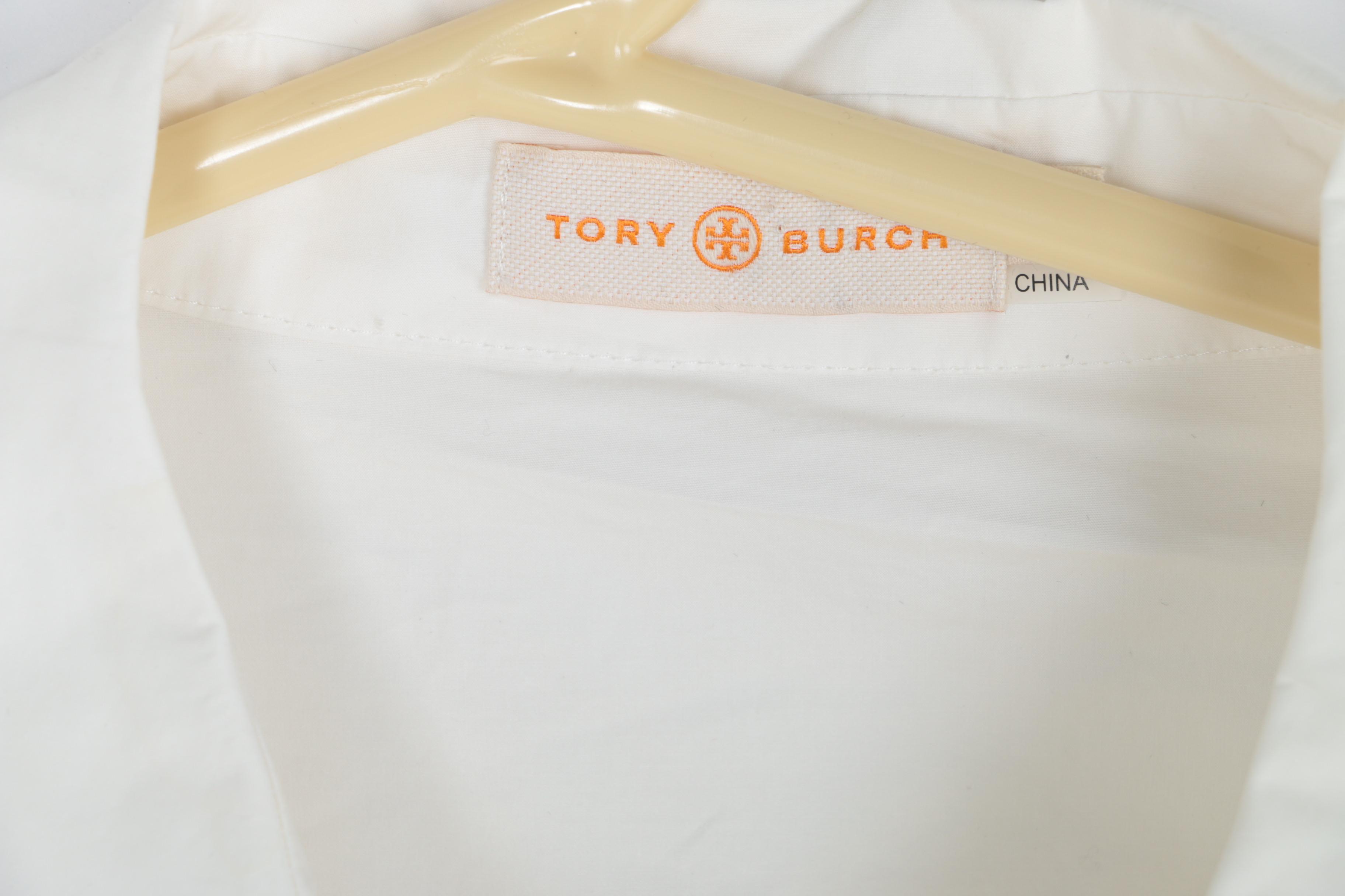 Women's Button-Down Blouses Including Tory Burch and Escada Sport