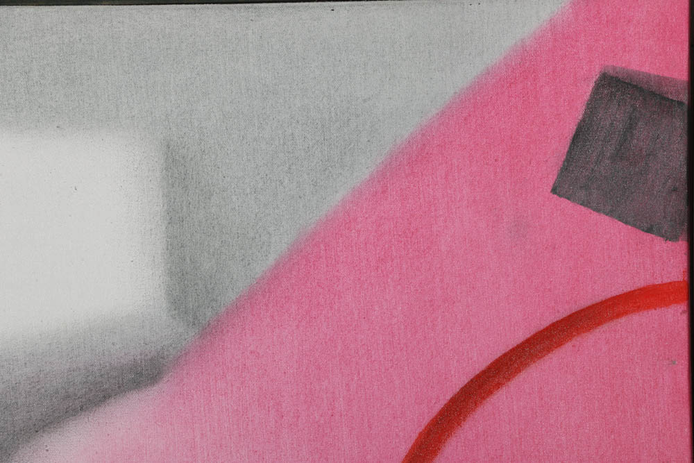 Beth Hertz Oil Painting Diptych "Collapse of a Clown"