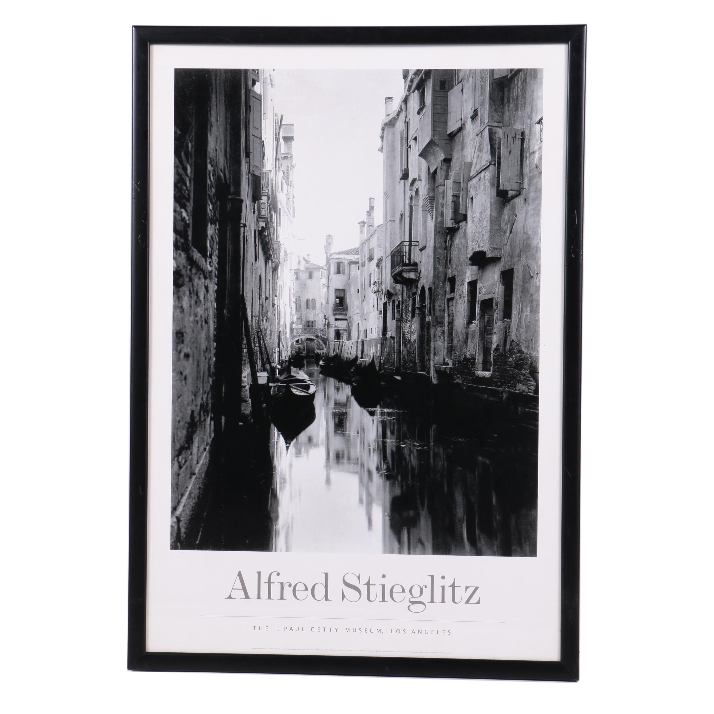 J. Paul Getty Museum Poster Featuring Alfred Stieglitz's