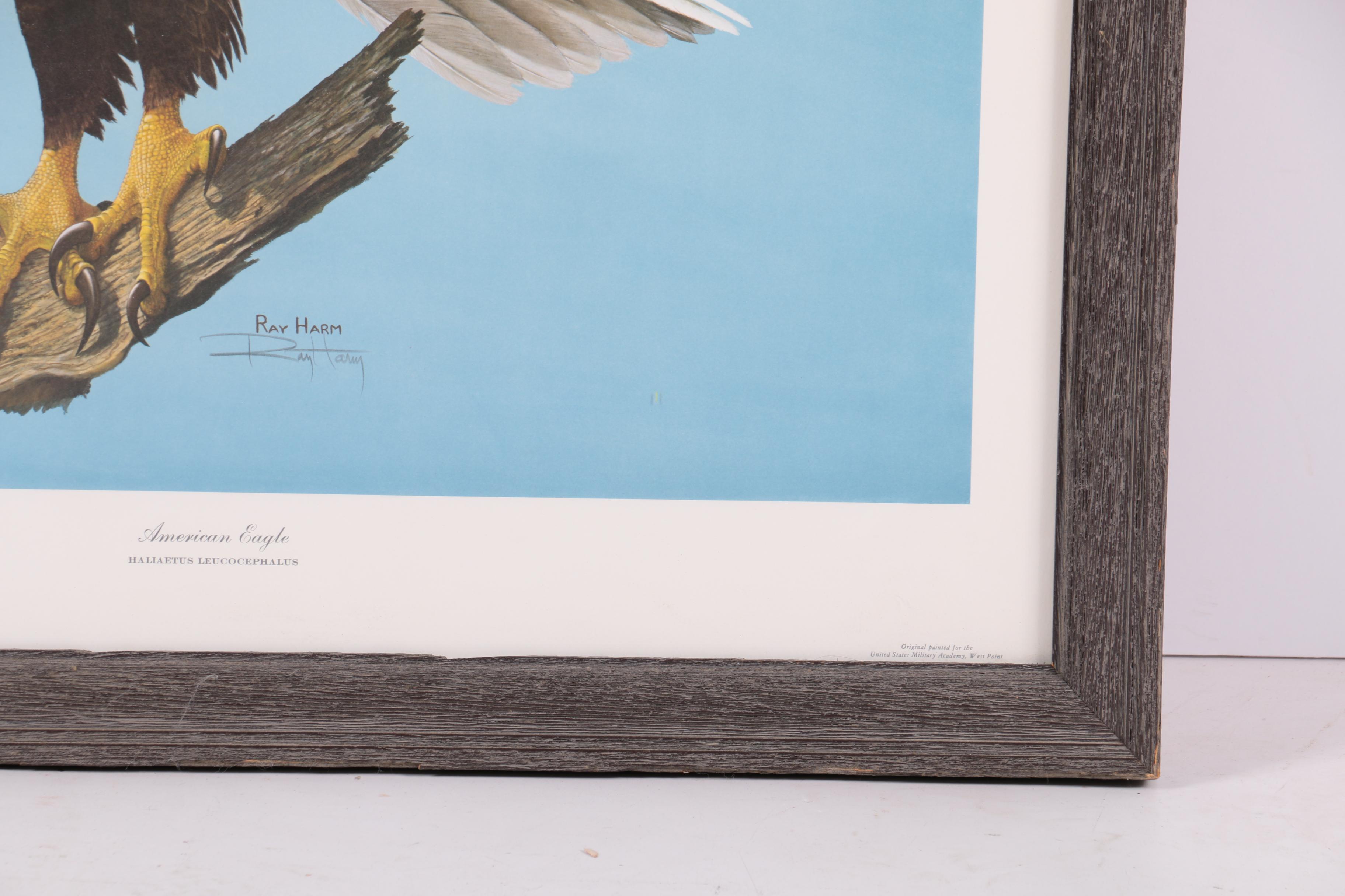 Ray Harm Reproduction Print on Paper "American Eagle"