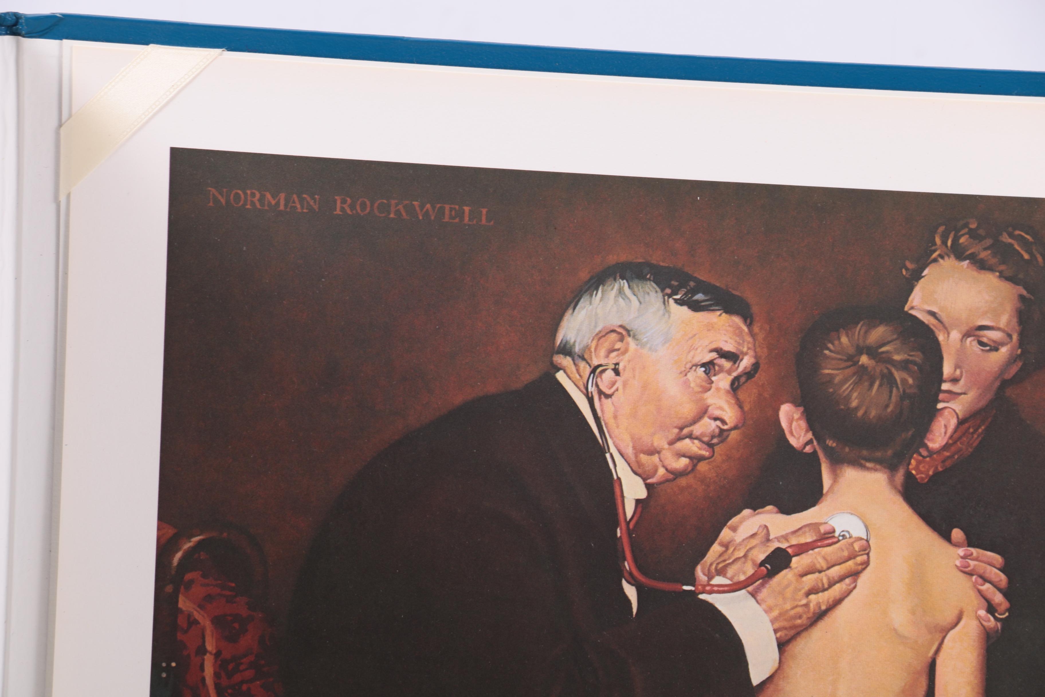 Limited Edition Reproduction Print After Norman Rockwell "The Healing Hand"
