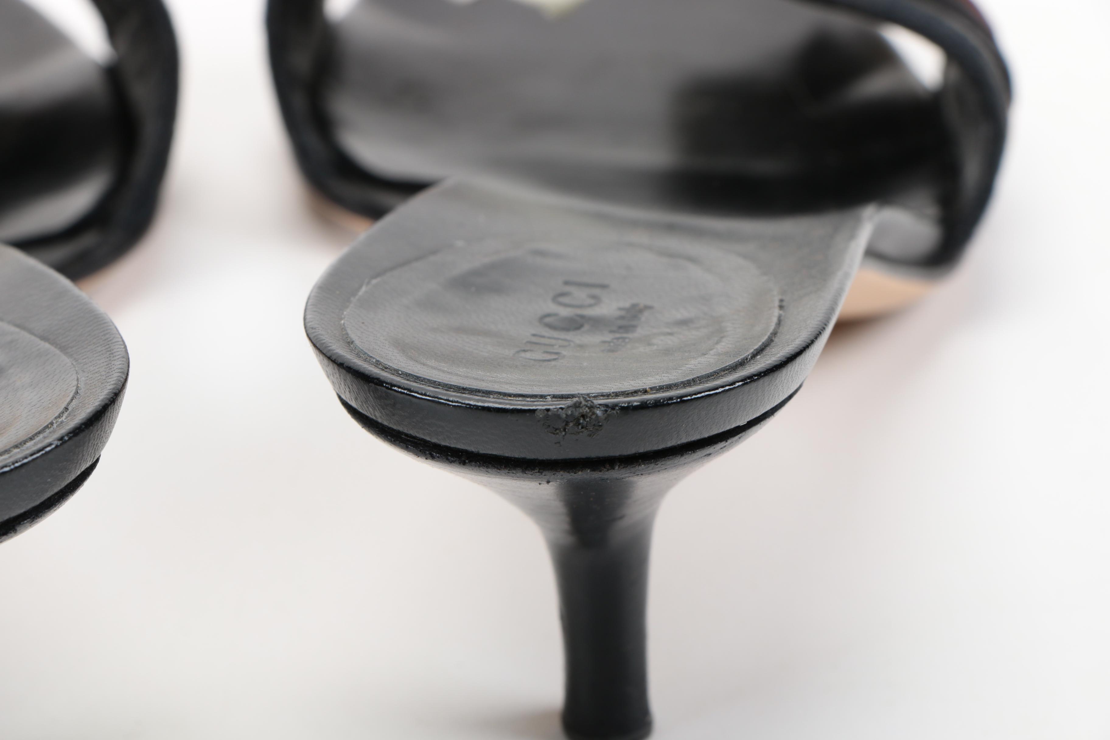 Gucci Dress Sandals with Bow Accent