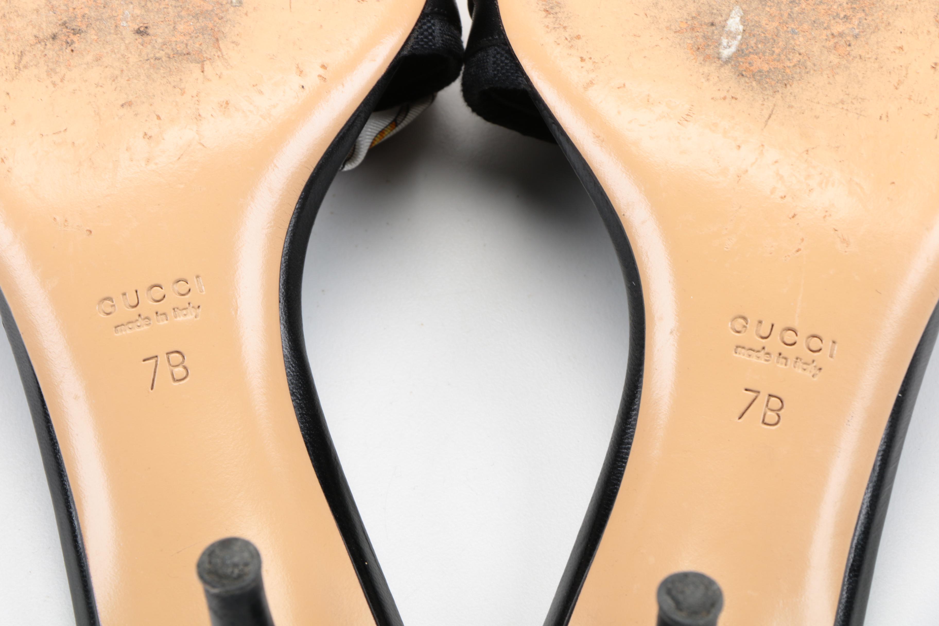 Gucci Dress Sandals with Bow Accent