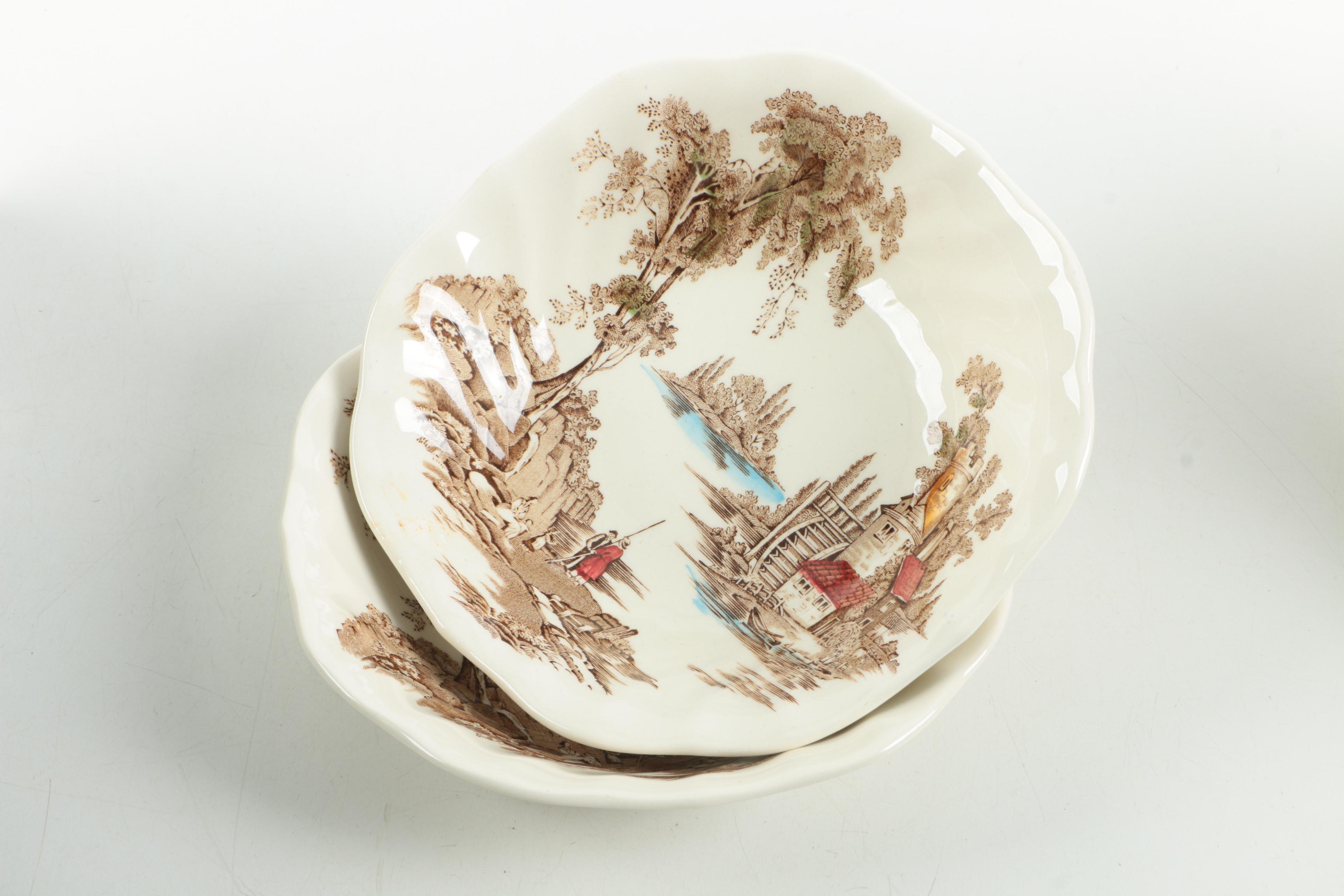 Johnson Bros. "The Old Mill" Tableware
