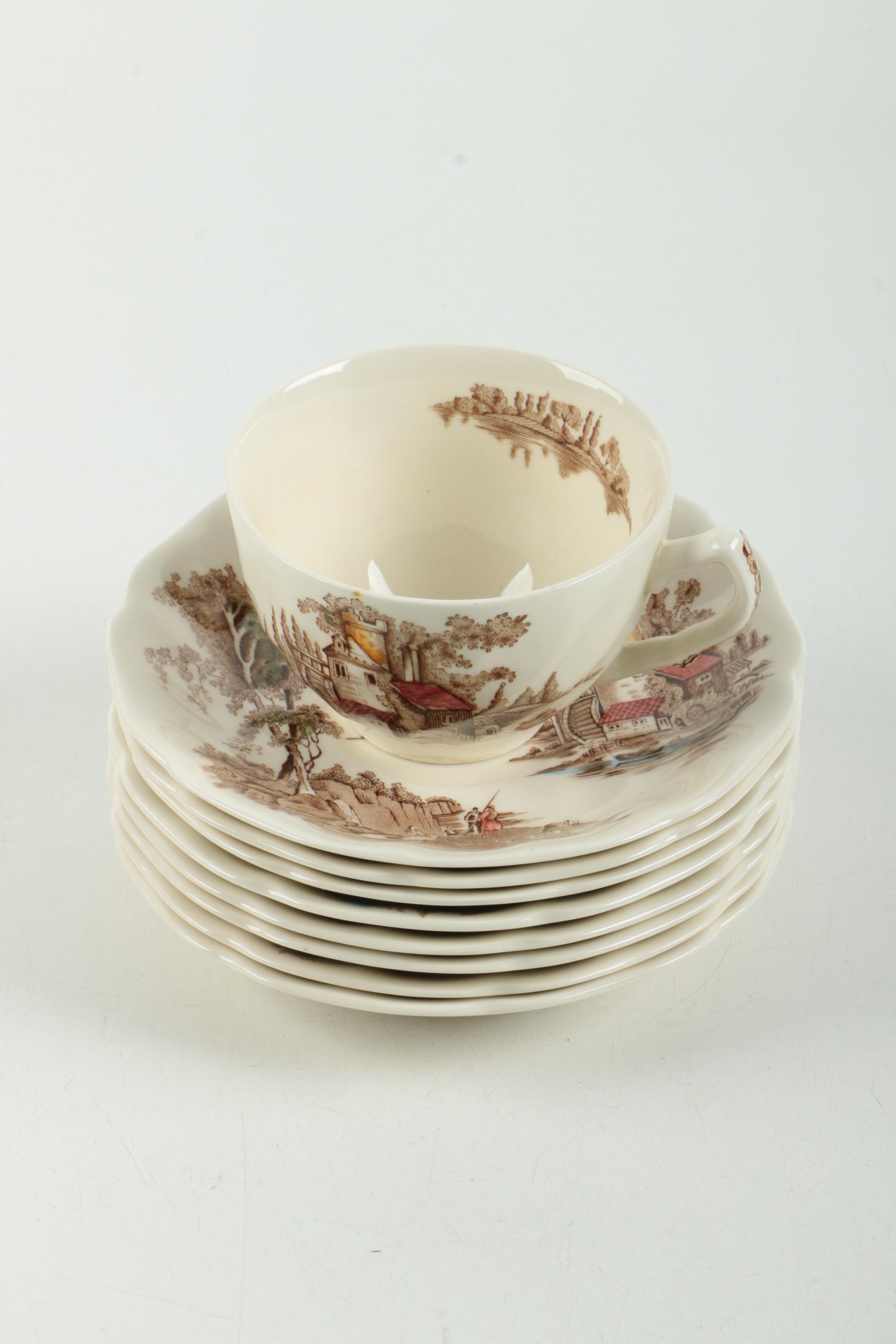 Johnson Bros. "The Old Mill" Tableware