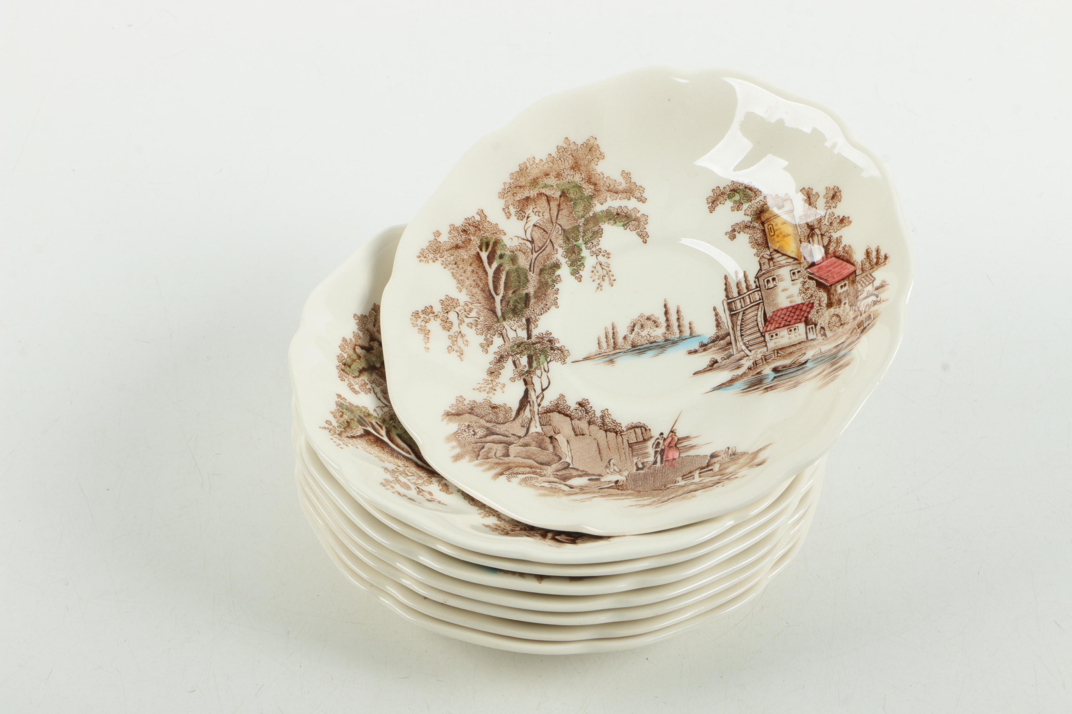 Johnson Bros. "The Old Mill" Tableware