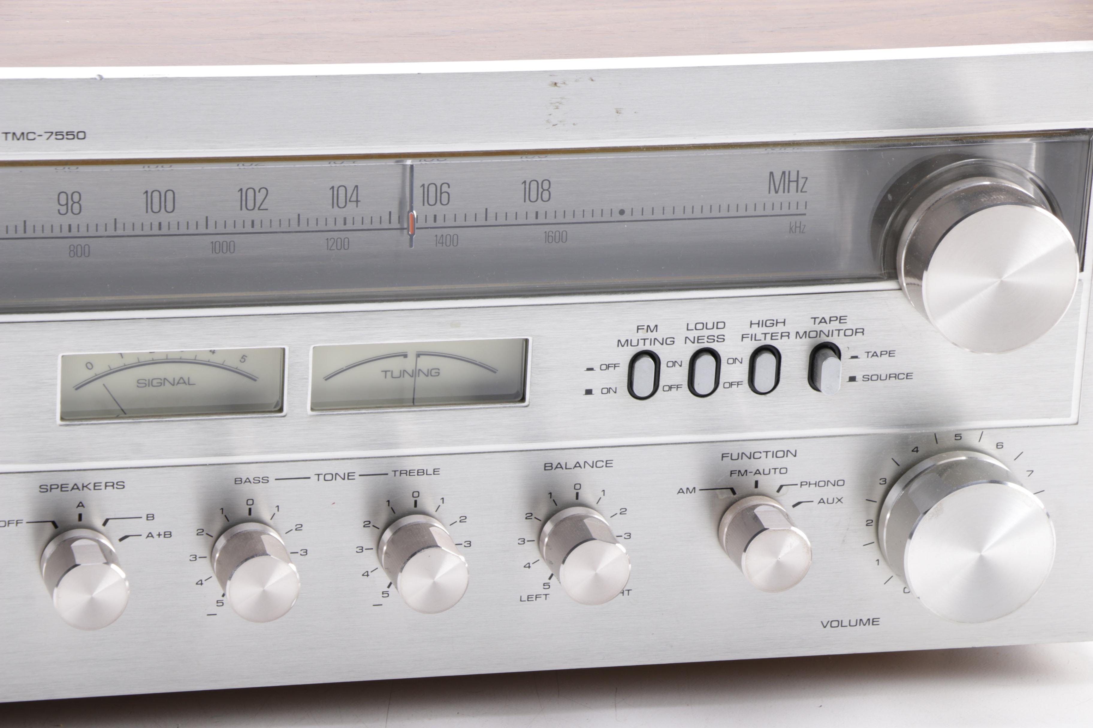 Vintage Toshiba 8-Track Stereo Receiver