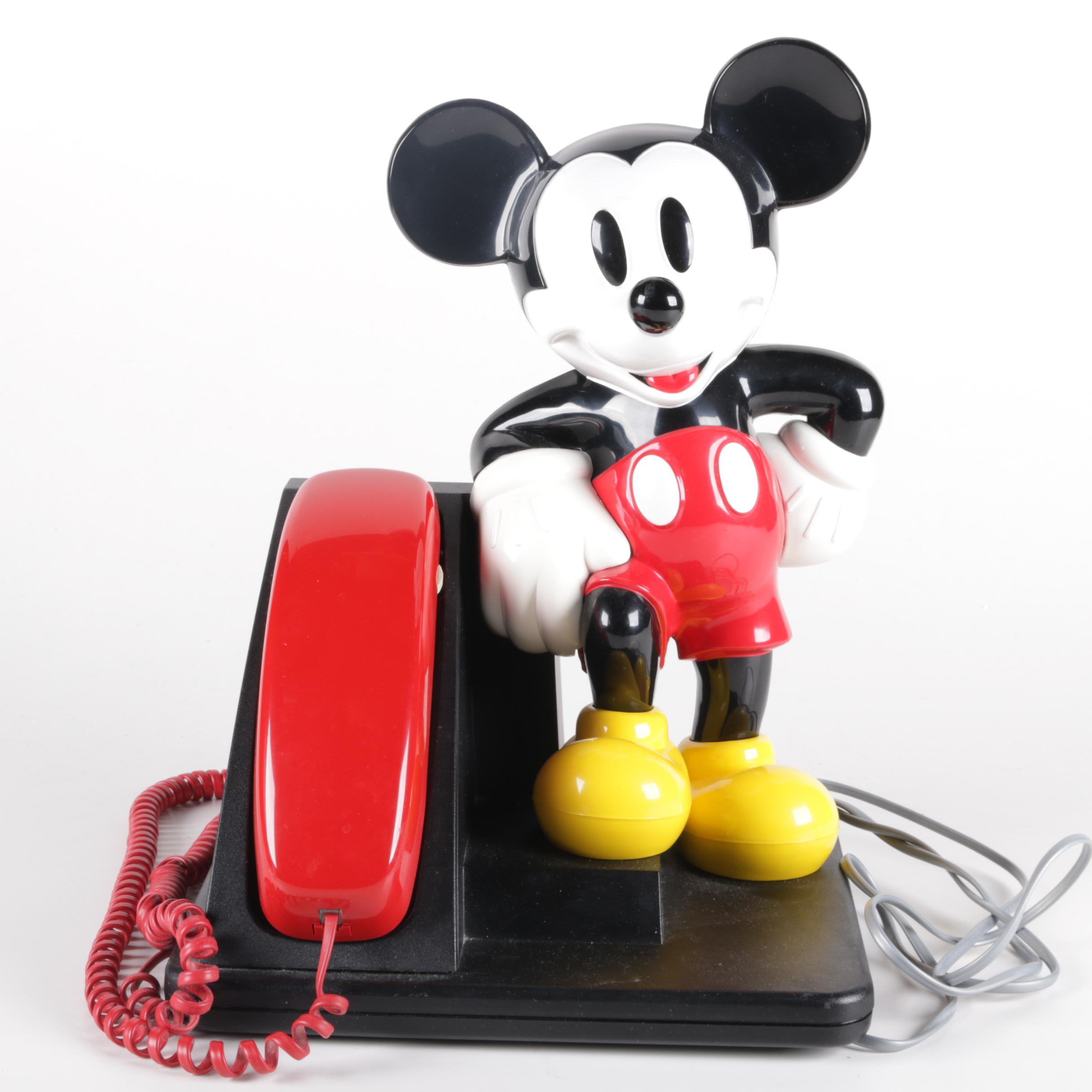 Vintage Mickey Mouse Theme Telephone