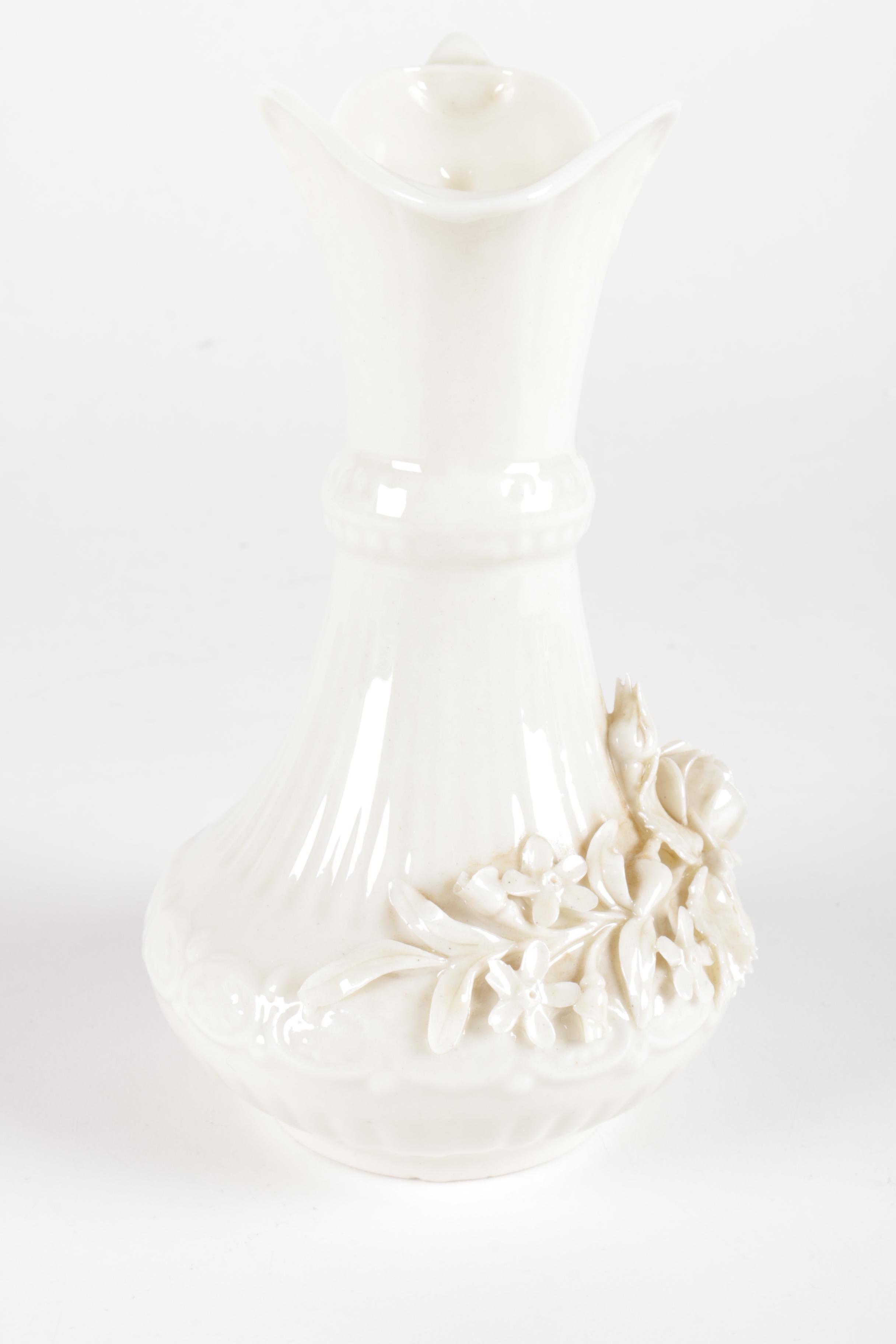 Vintage Belleek Parian China "Aberdeen" Pitcher