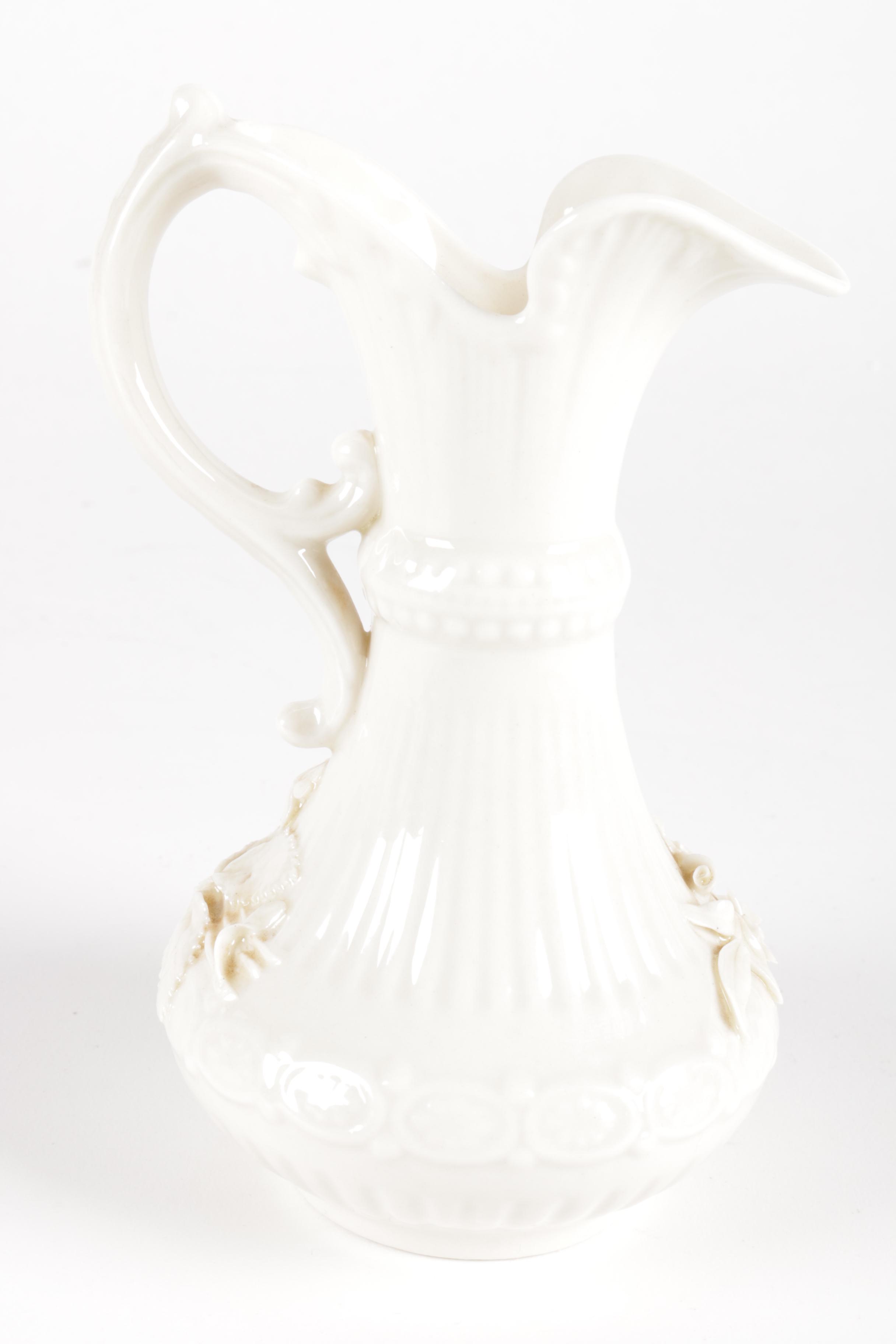 Vintage Belleek Parian China "Aberdeen" Pitcher
