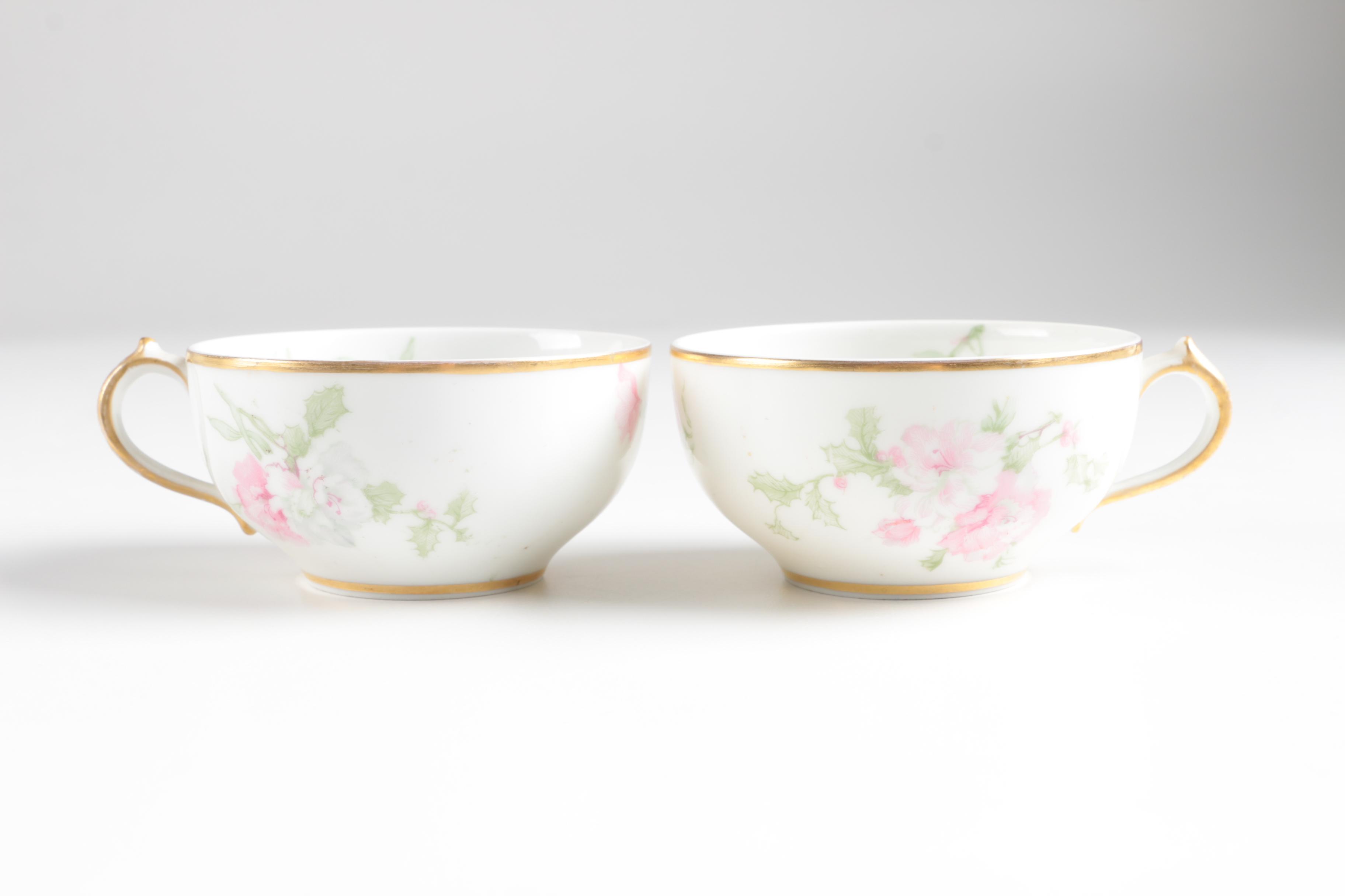 Porcelain Tableware Including Limoges