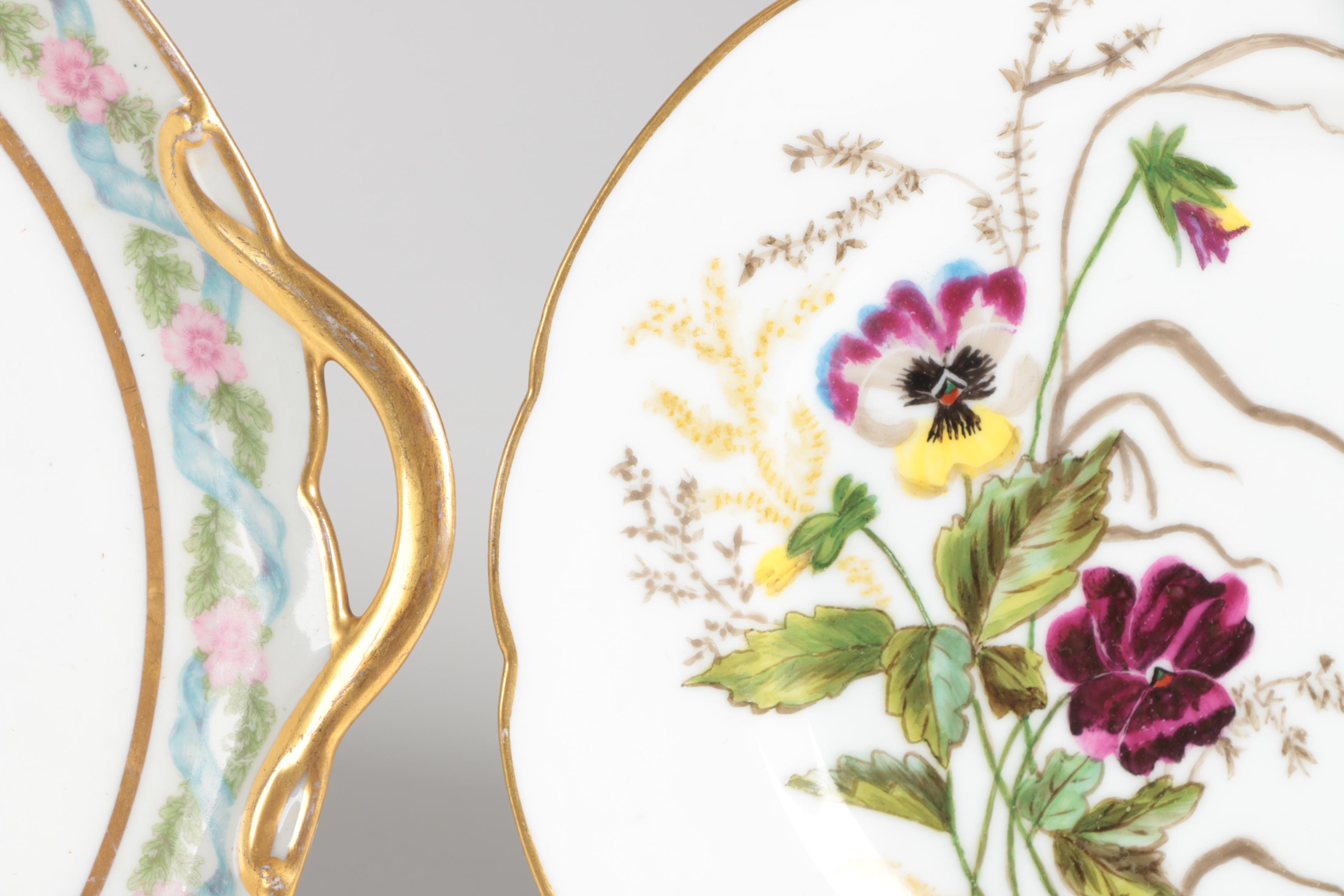 Porcelain Tableware Including Limoges