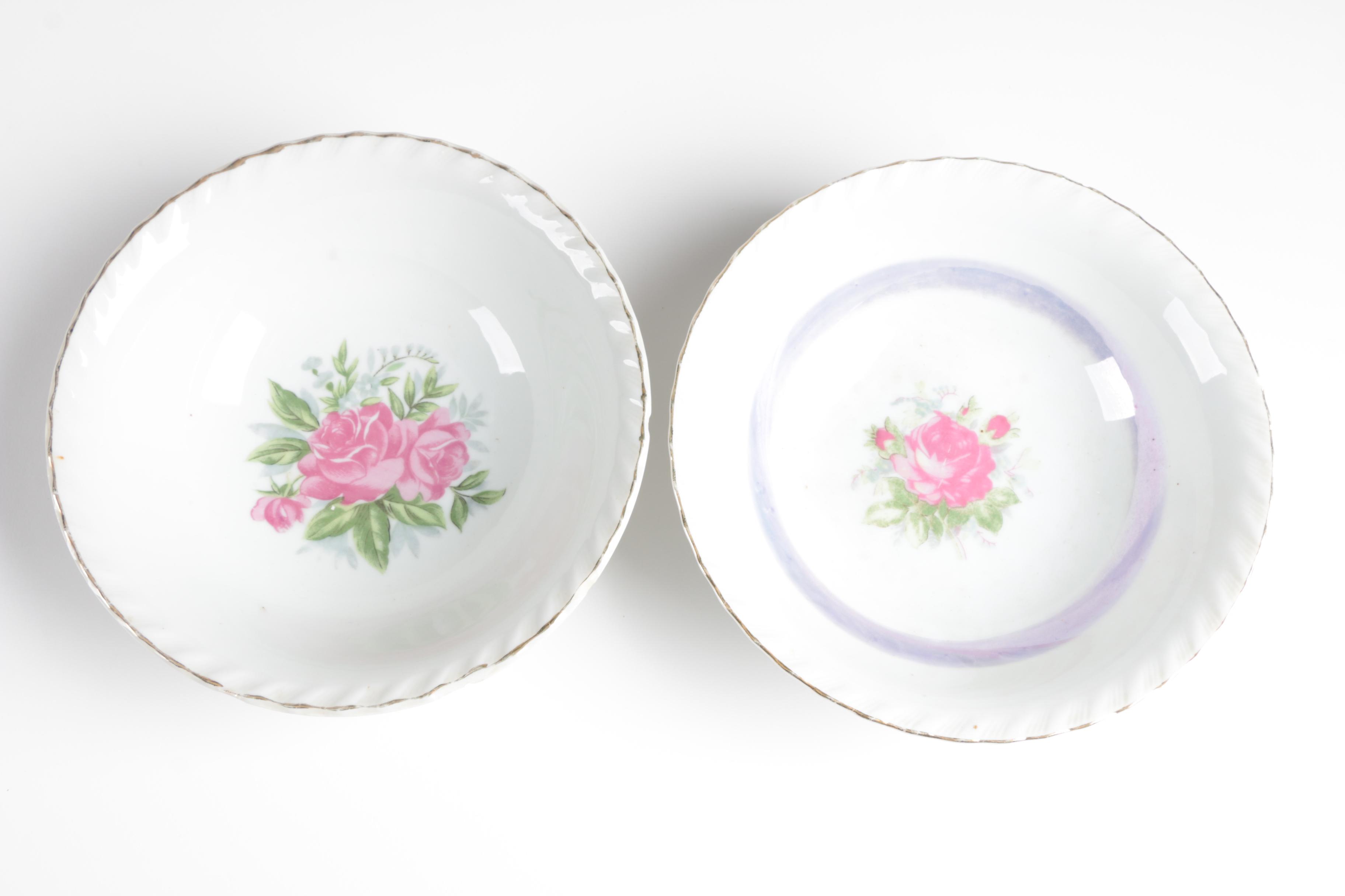 Porcelain Tableware Including Limoges