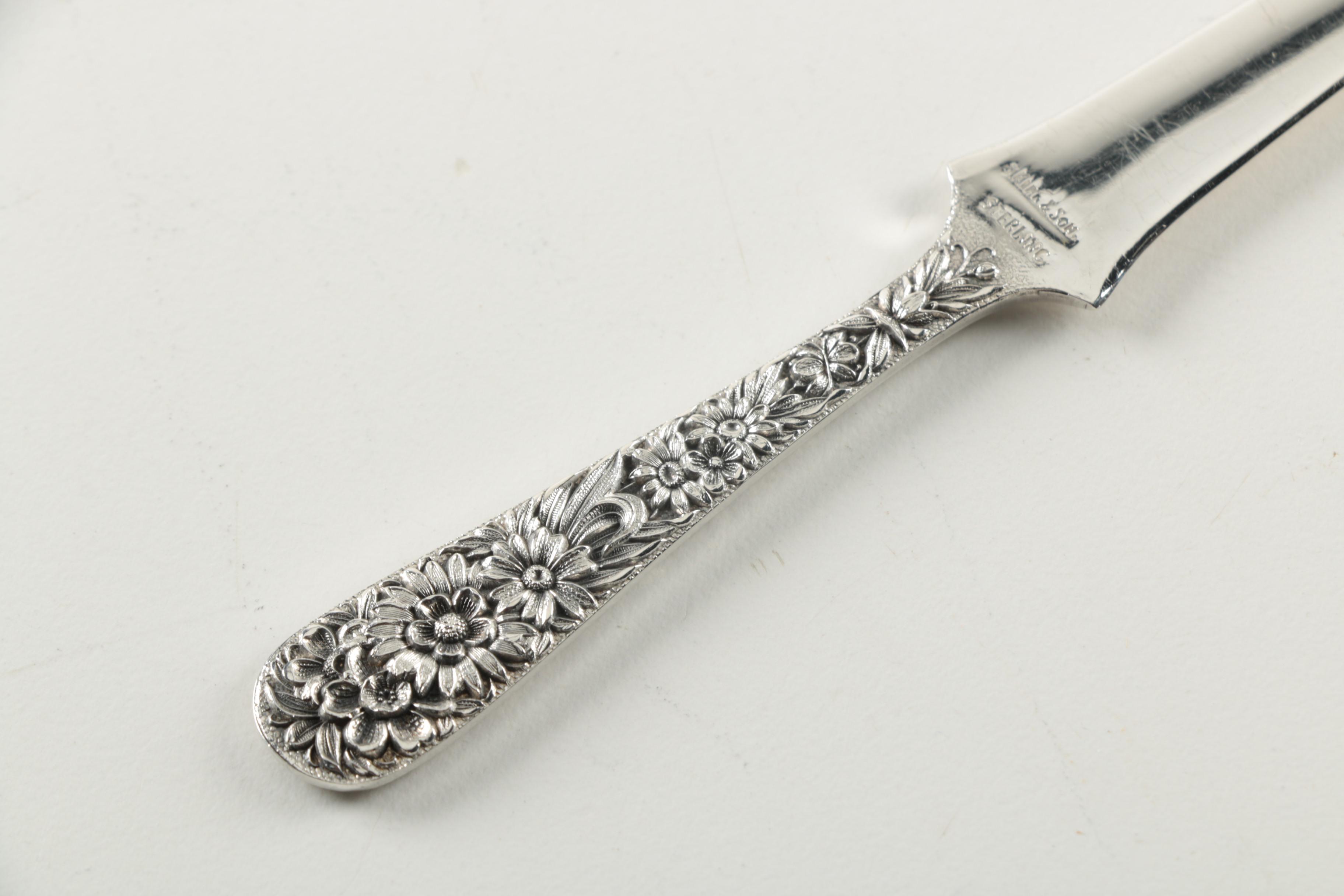 Letter Openers with Sterling and Mother of Pearl Handles Including S. Kirk & Son